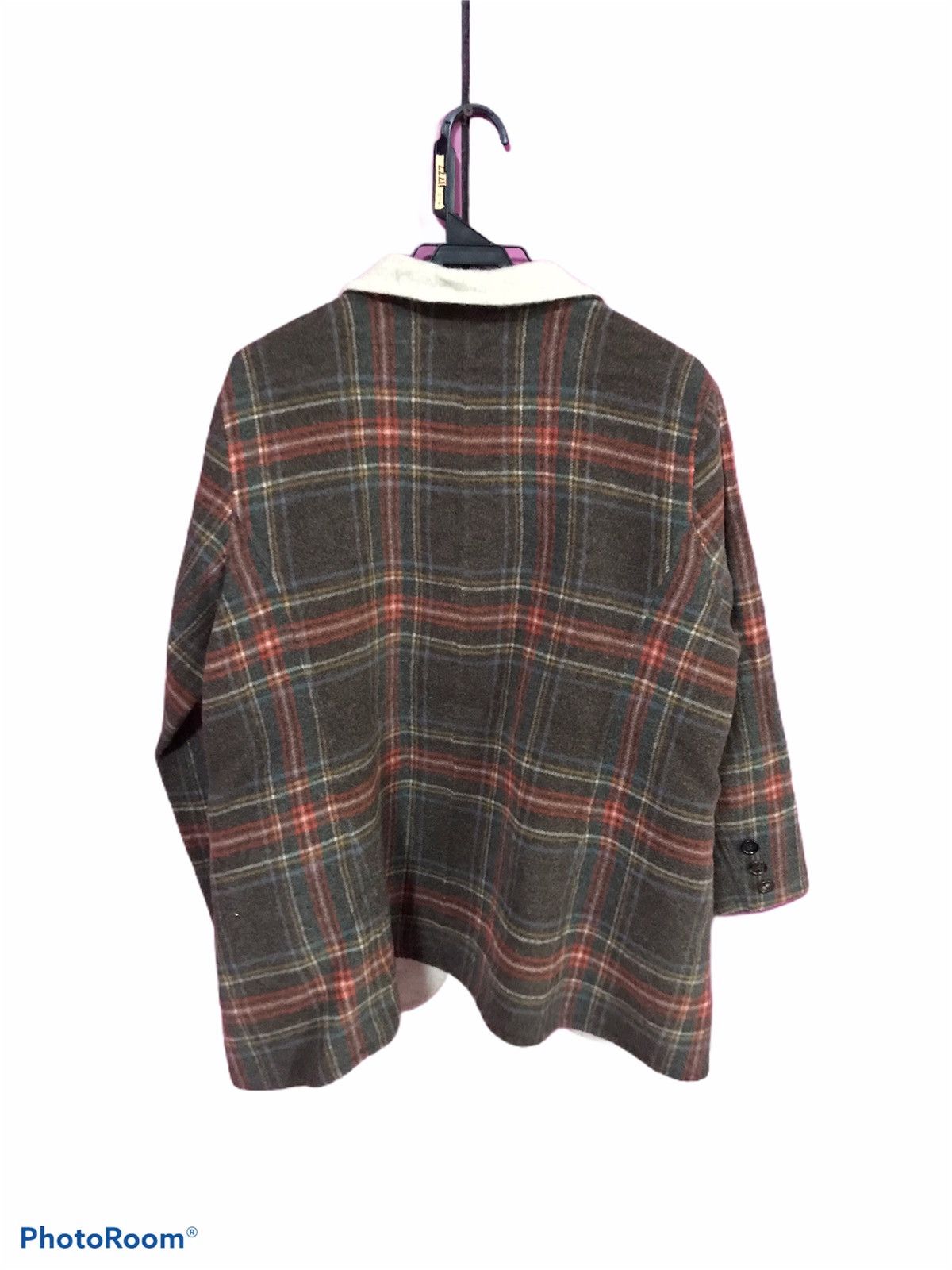 Japanese Brand JUST BIGI TWO TUNE REVERSBLE JACKET WOOL Size US M / EU 48-50 / 2 - 4 Thumbnail