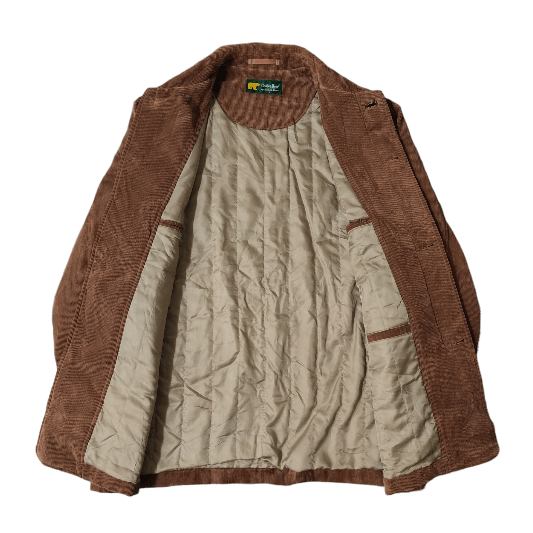 Golden Bear Vintage Golden Bear by Jack Nicklaus Corduroy Jacket Size US L / EU 52-54 / 3 - 4 Thumbnail