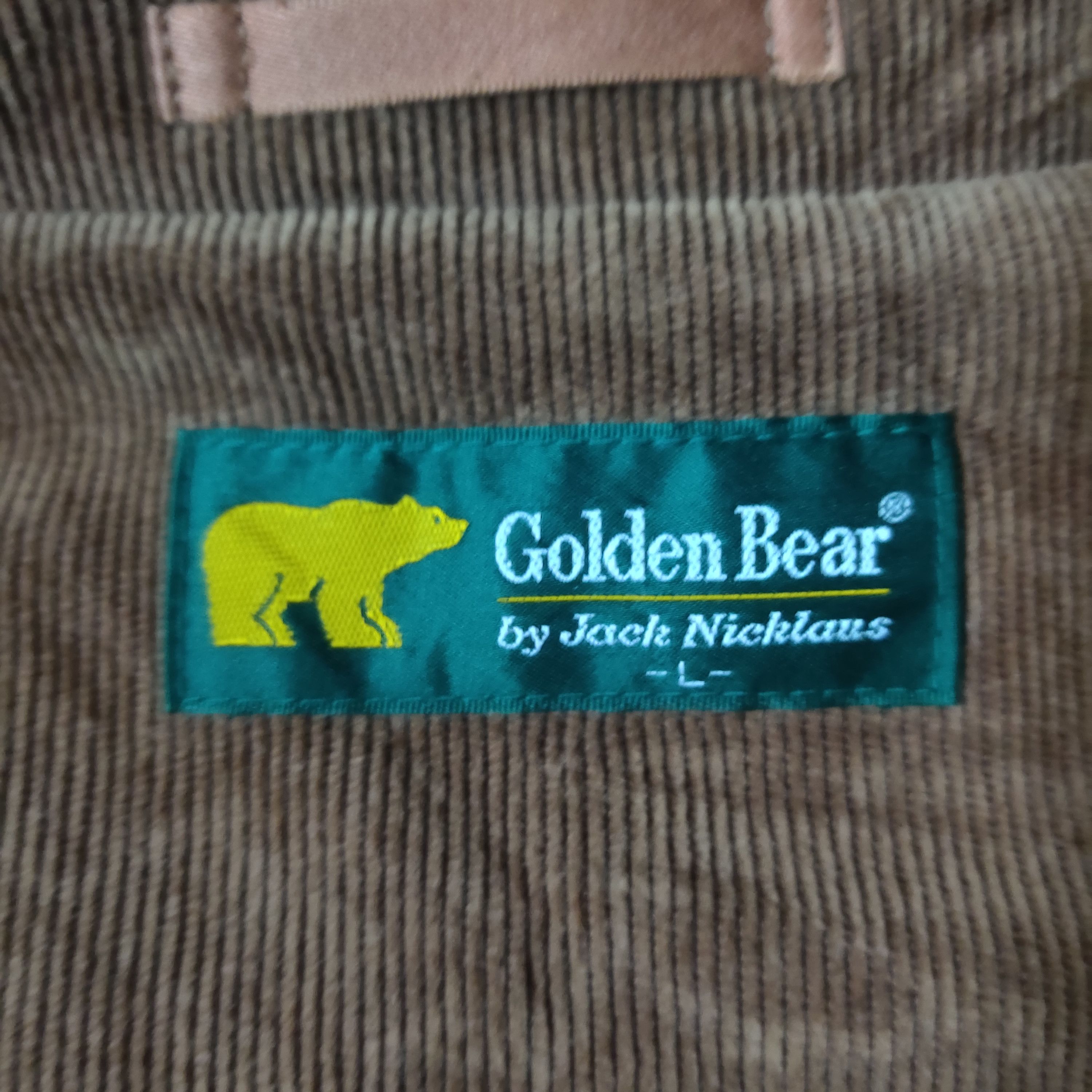 Golden Bear Vintage Golden Bear by Jack Nicklaus Corduroy Jacket Size US L / EU 52-54 / 3 - 5 Thumbnail