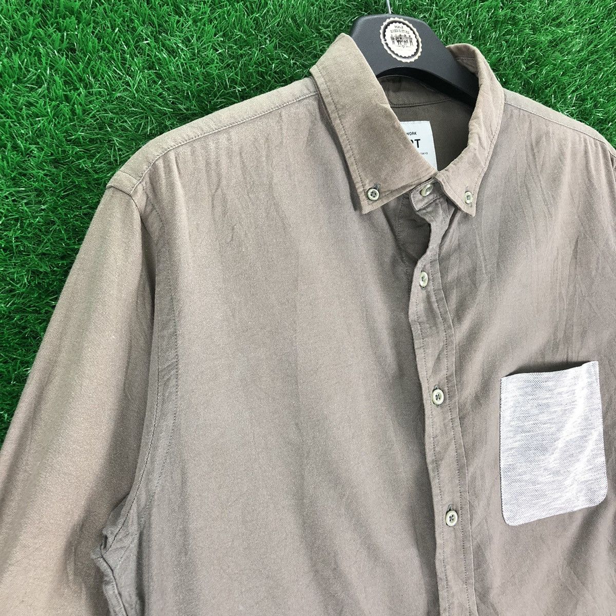 Global Work Global Work Authentic Garment Single Pocket Shirt Size US M / EU 48-50 / 2 - 2 Thumbnail