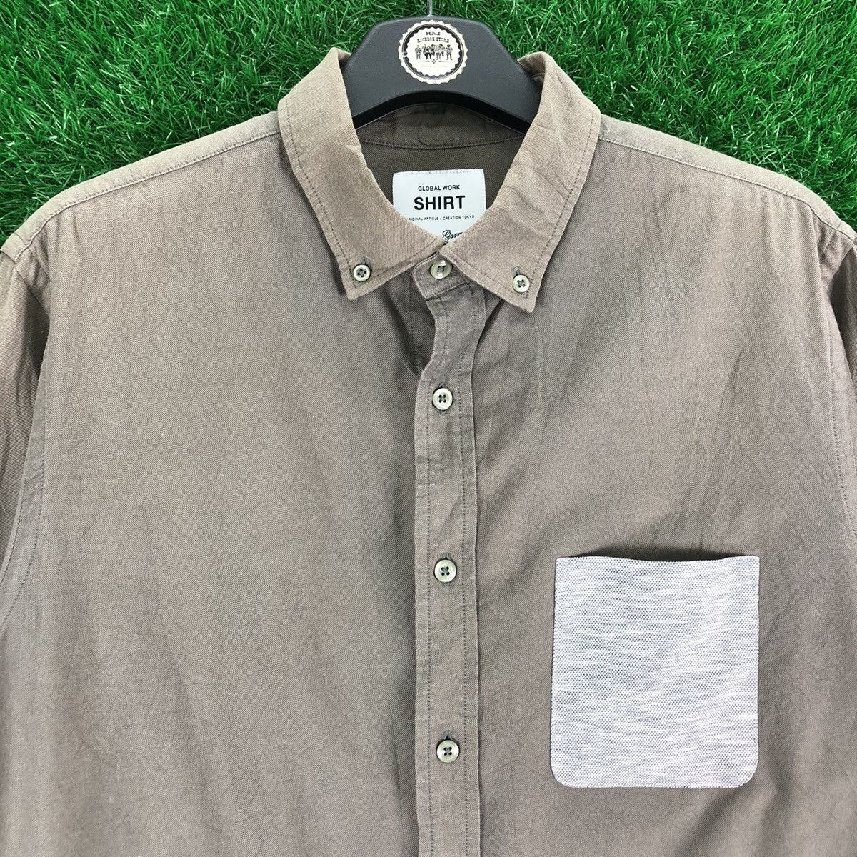 Global Work Global Work Authentic Garment Single Pocket Shirt Size US M / EU 48-50 / 2 - 7 Thumbnail