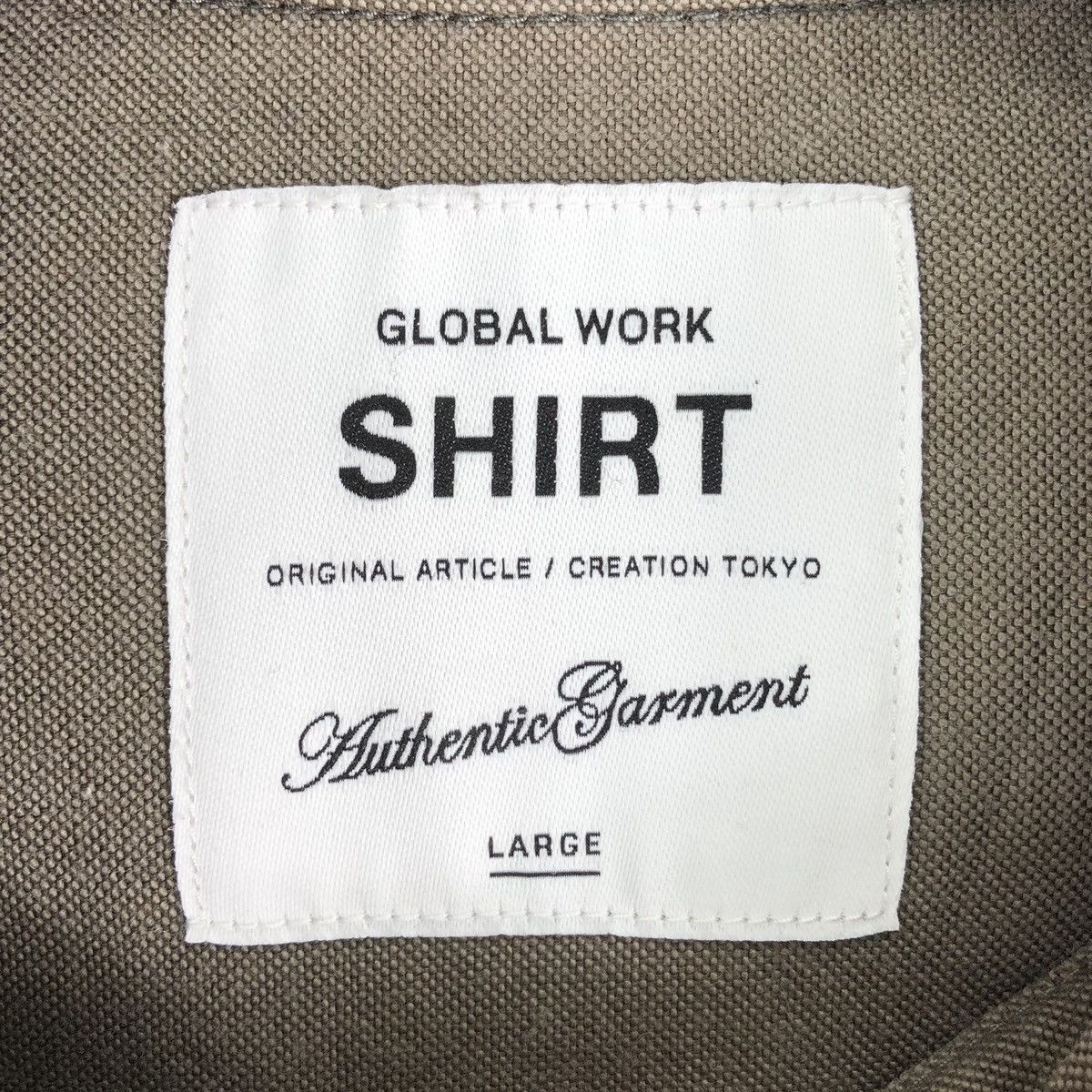Global Work Global Work Authentic Garment Single Pocket Shirt Size US M / EU 48-50 / 2 - 13 Thumbnail