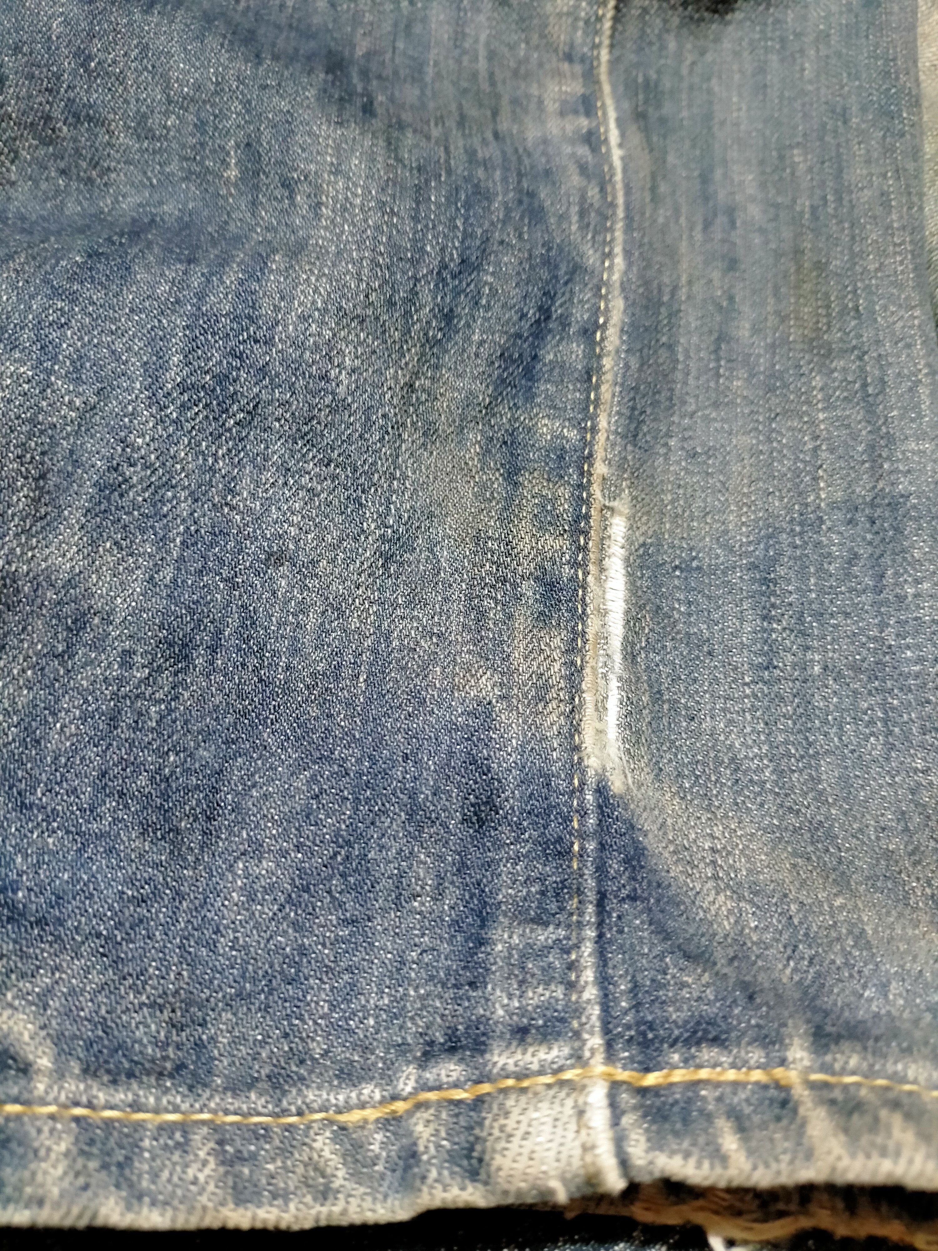 Neighborhood Neighborhood Distress Selvage Denim Size US 33 - 18 Thumbnail