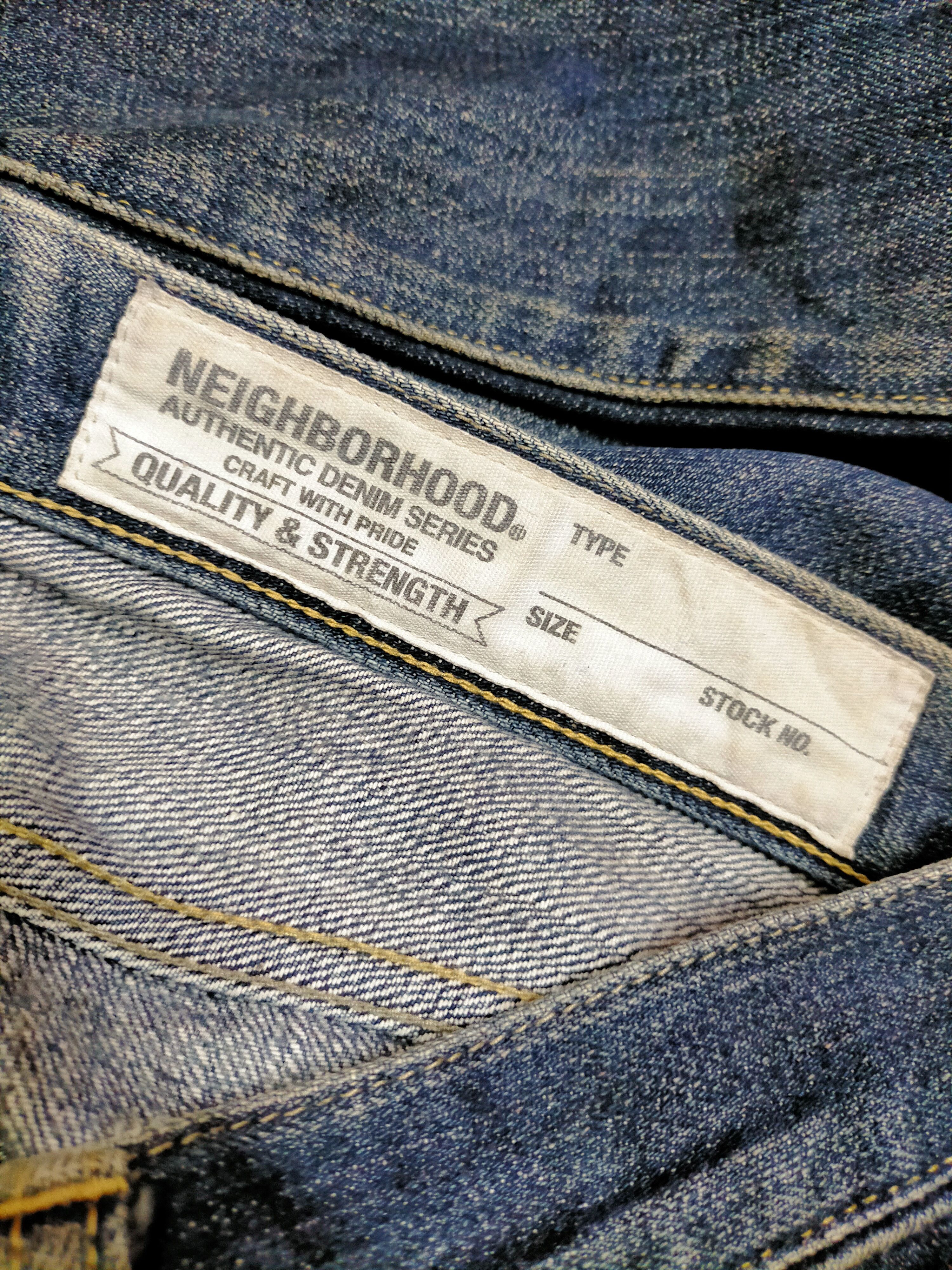 Neighborhood Neighborhood Distress Selvage Denim Size US 33 - 23 Thumbnail