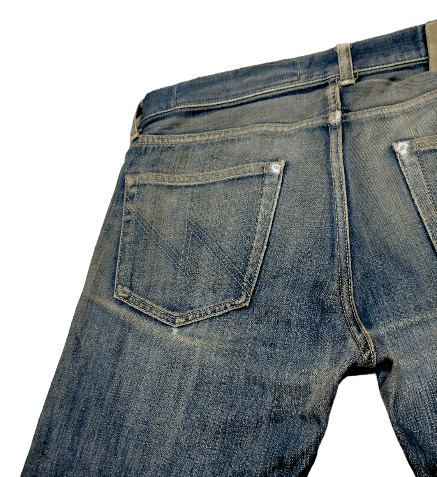 Neighborhood Neighborhood Distress Selvage Denim Size US 33 - 11 Thumbnail