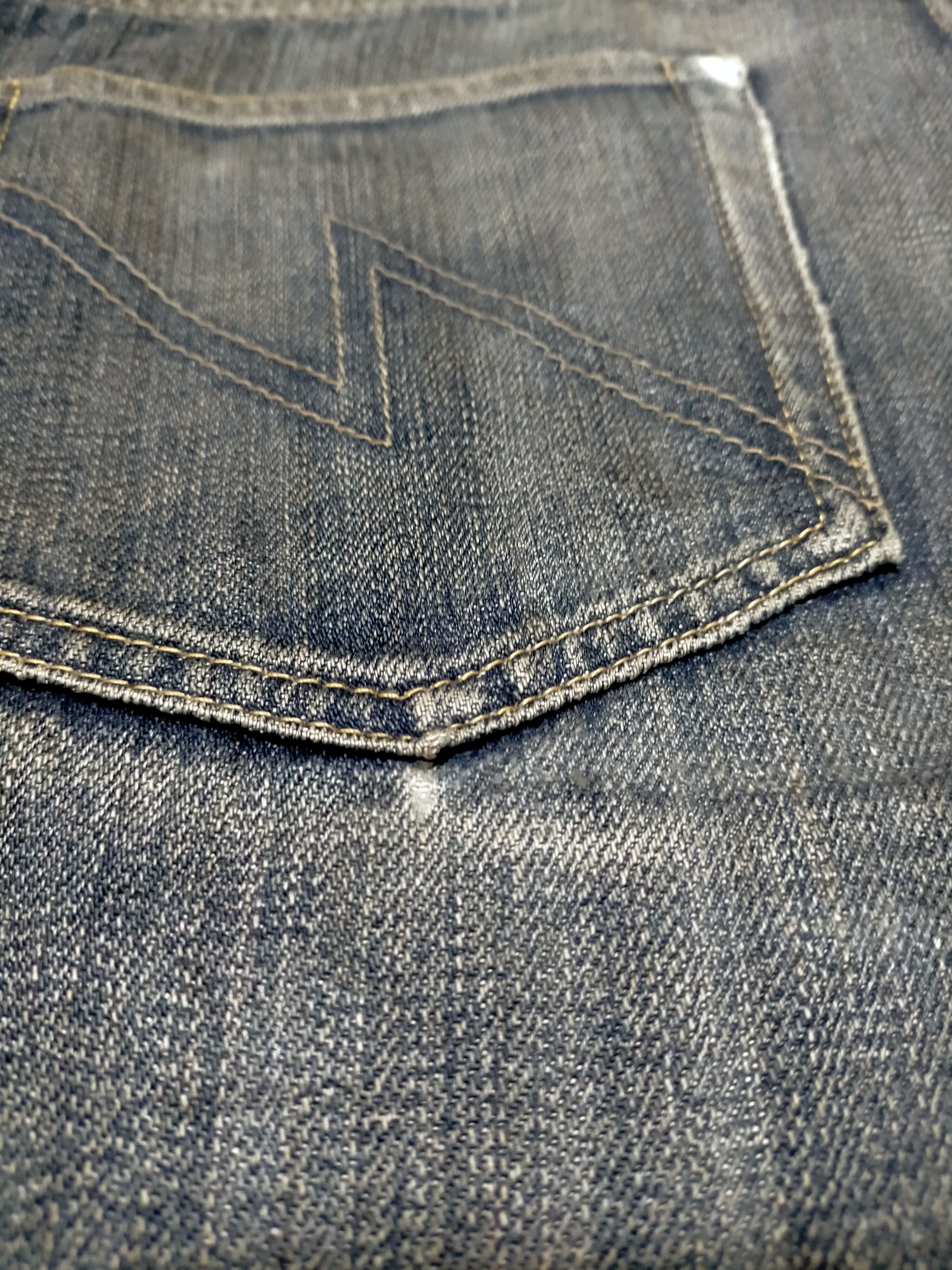 Neighborhood Neighborhood Distress Selvage Denim Size US 33 - 15 Thumbnail