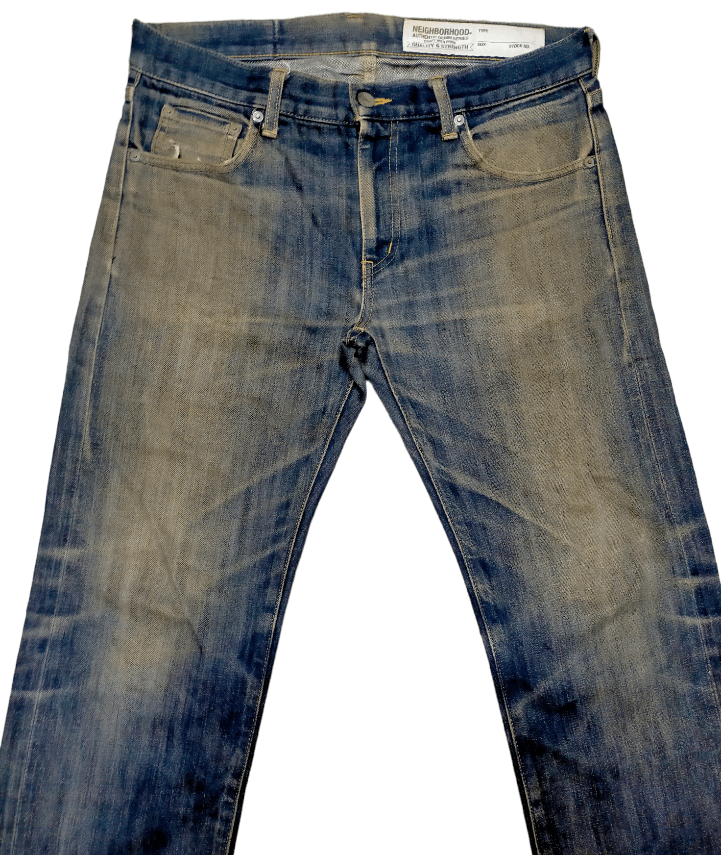 Neighborhood Neighborhood Distress Selvage Denim Size US 33 - 2 Thumbnail