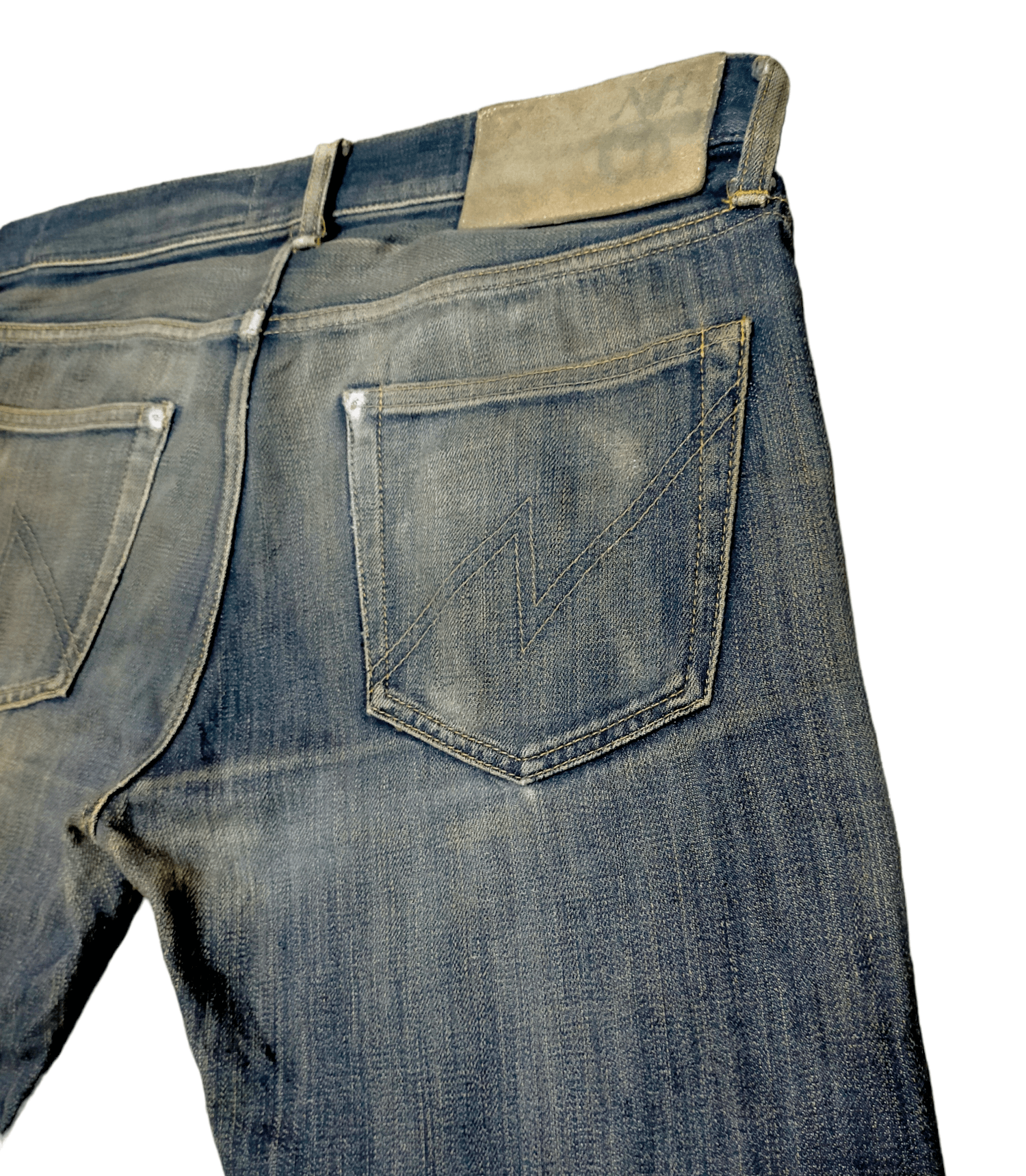 Neighborhood Neighborhood Distress Selvage Denim Size US 33 - 10 Thumbnail