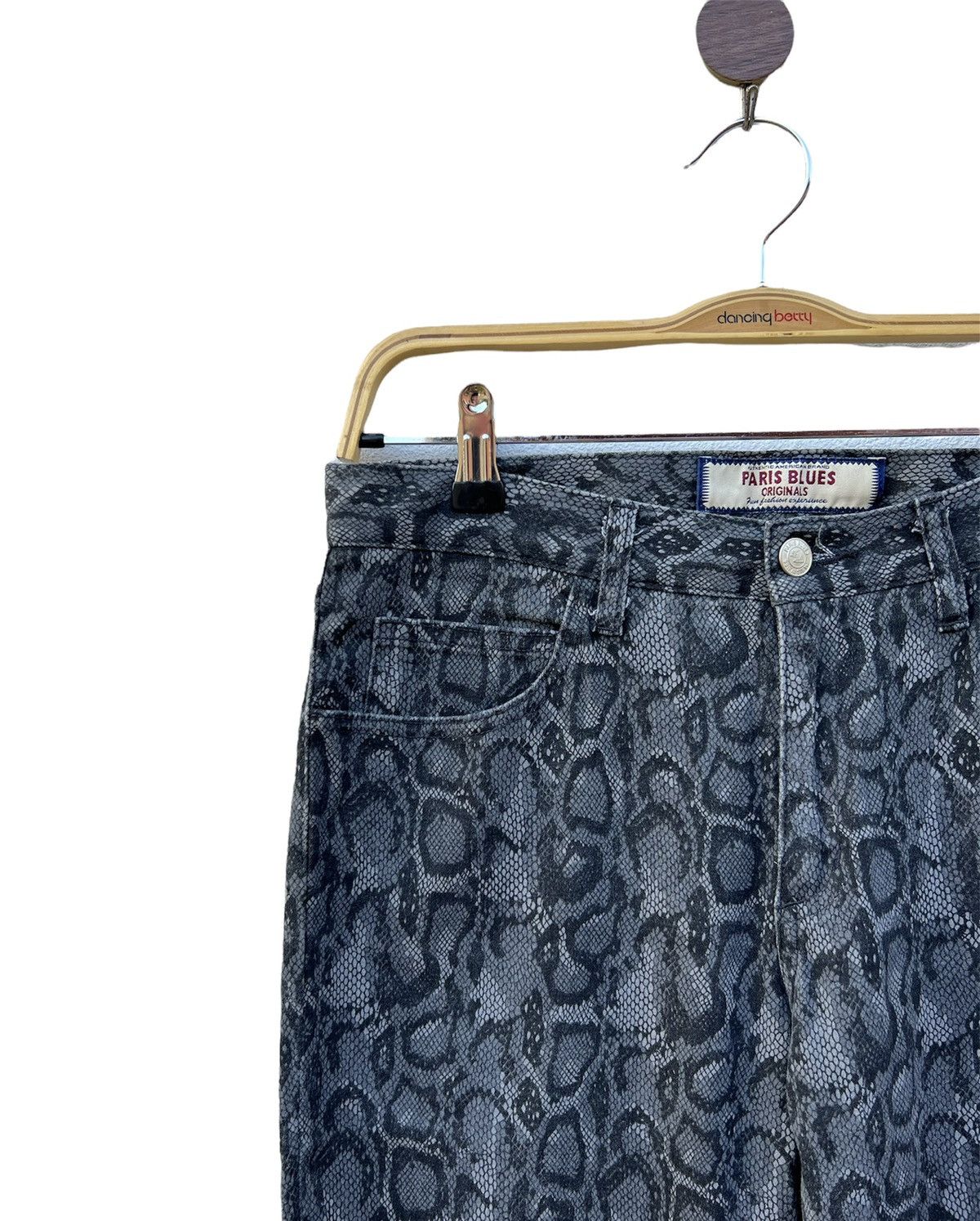 Vintage Denim Jeans Python Bootcut by Paris Blues Originals Size US 30 / EU 46 - 2 Thumbnail