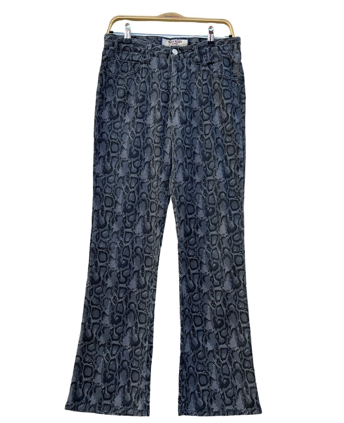 Vintage Denim Jeans Python Bootcut by Paris Blues Originals Size US 30 / EU 46 - 1 Thumbnail