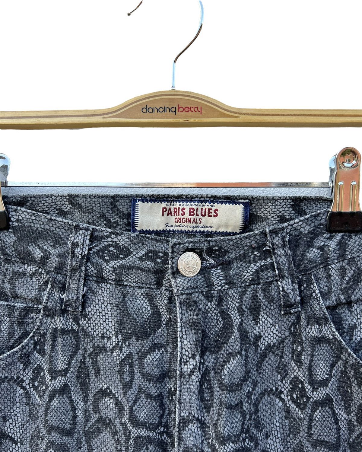 Vintage Denim Jeans Python Bootcut by Paris Blues Originals Size US 30 / EU 46 - 4 Thumbnail