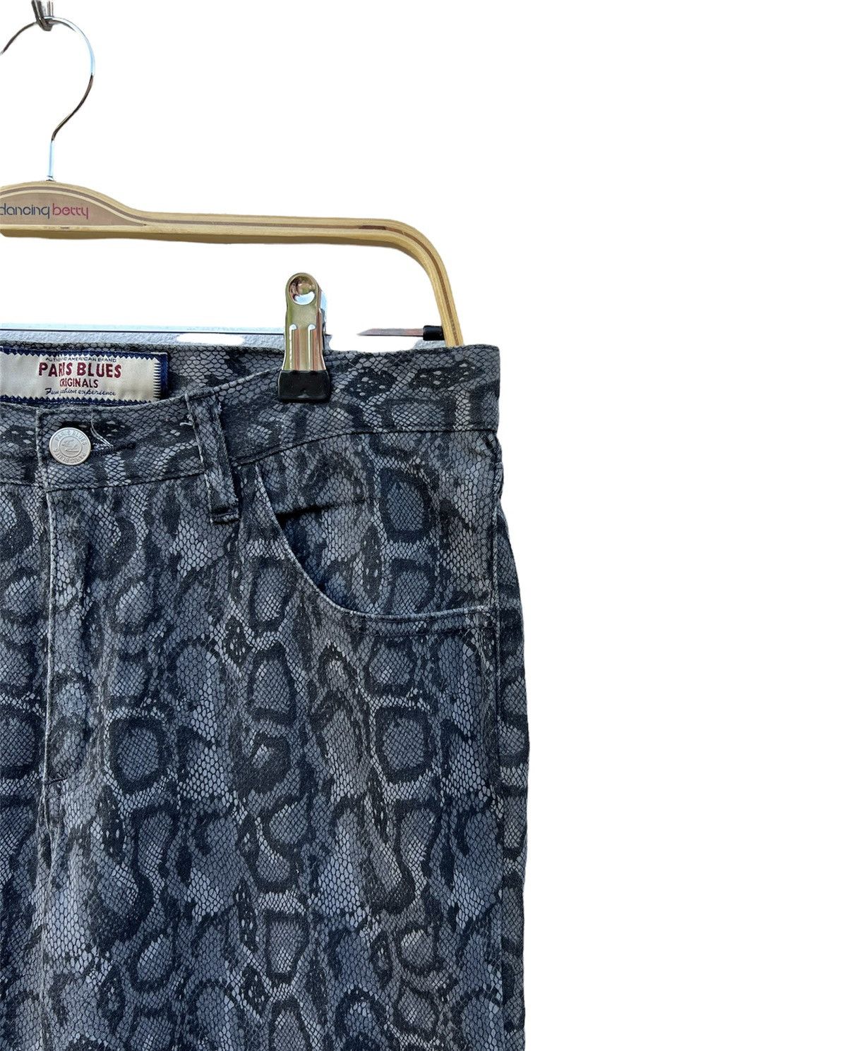 Vintage Denim Jeans Python Bootcut by Paris Blues Originals Size US 30 / EU 46 - 3 Thumbnail