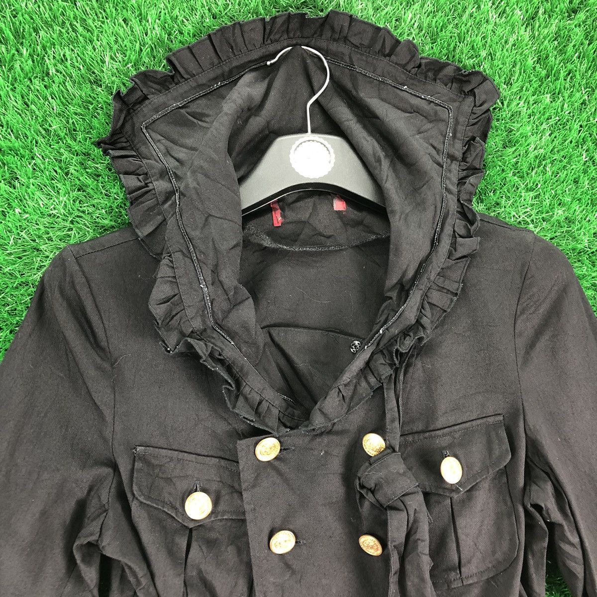 Seditionaries Vintage Punk Down Coat Jacket Double Breasted Size XXS / US 00 / IT 34 - 7 Thumbnail