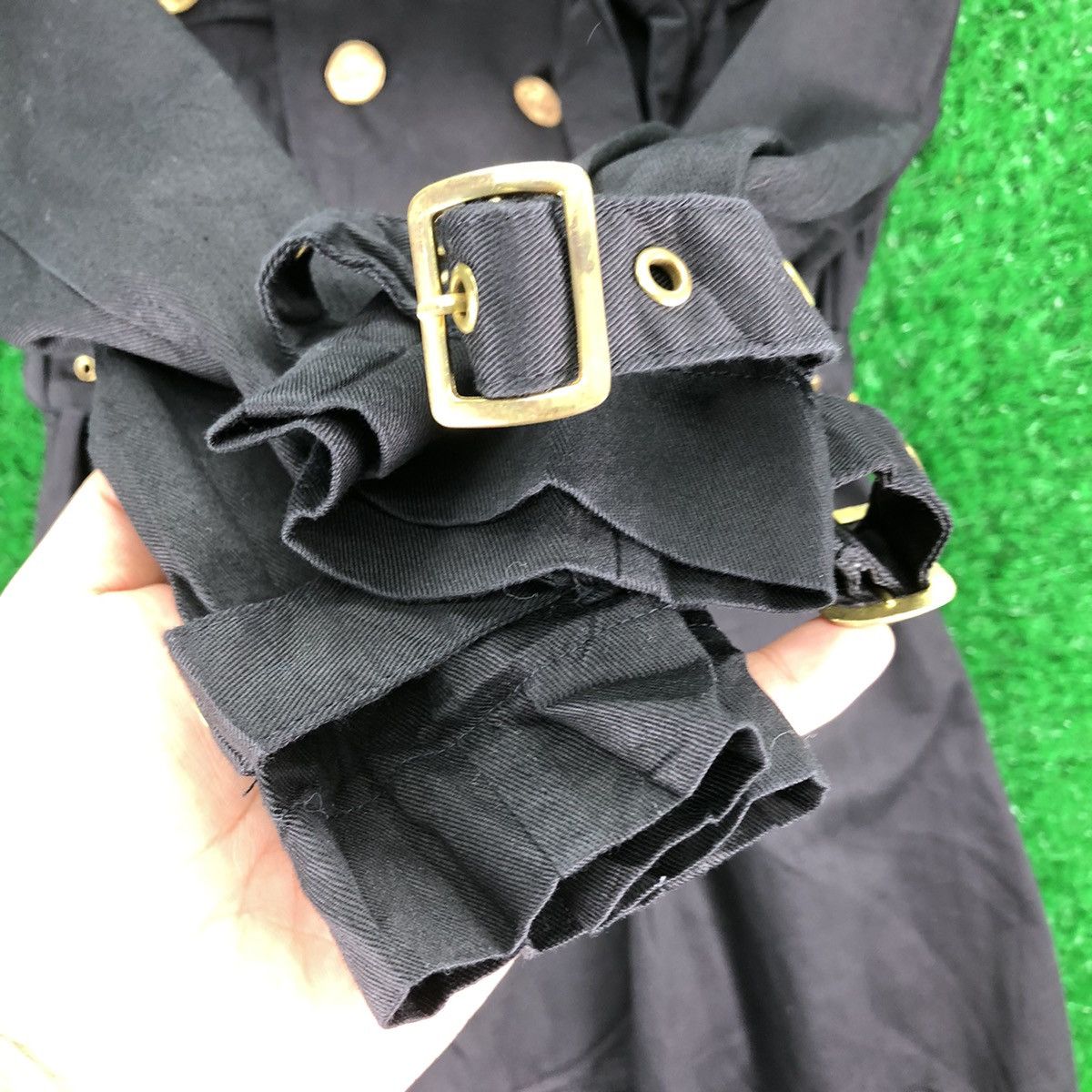 Seditionaries Vintage Punk Down Coat Jacket Double Breasted Size XXS / US 00 / IT 34 - 11 Thumbnail