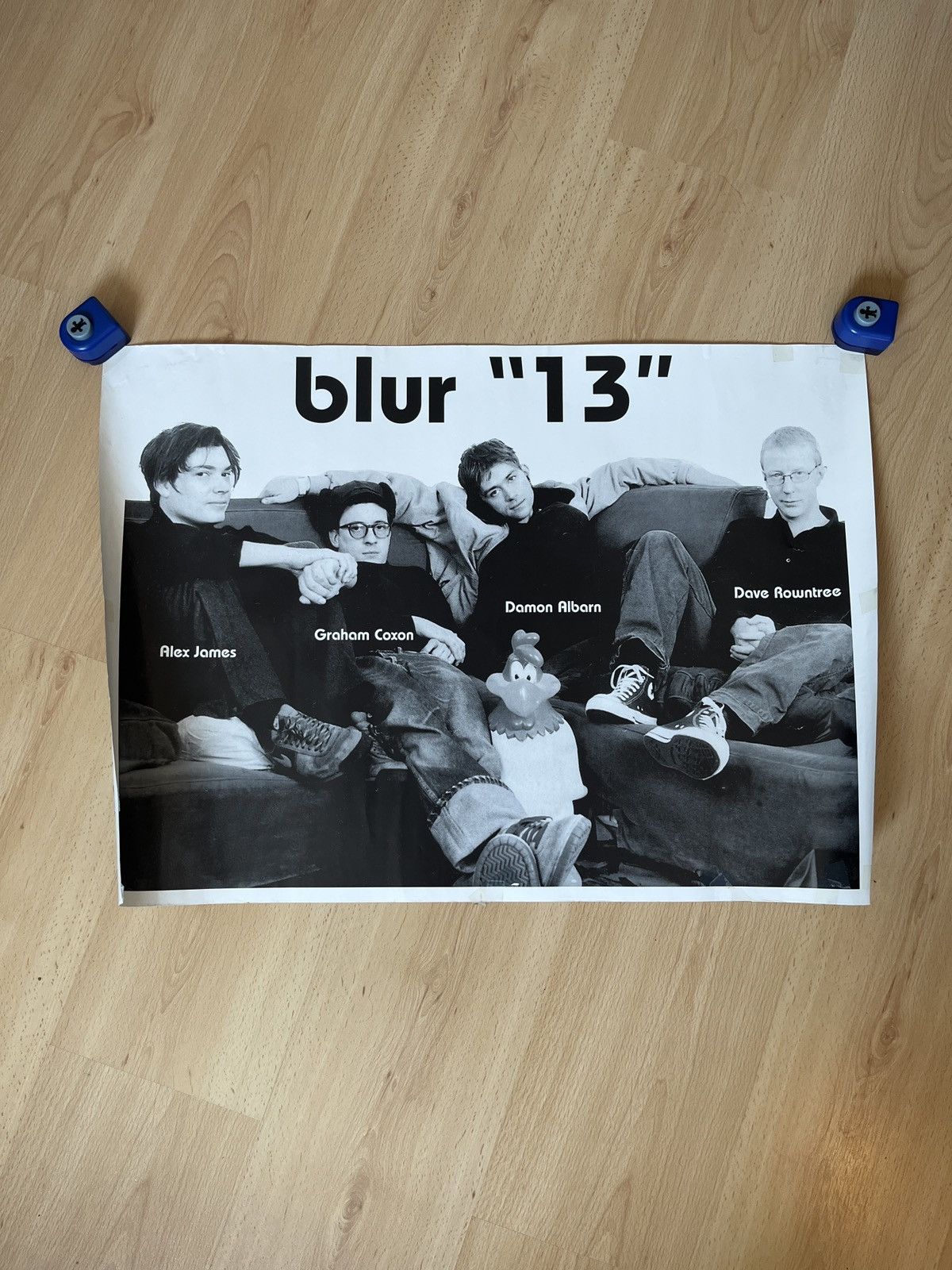 Band Tees Blur « 13 » vintage poster Size ONE SIZE - 1 Thumbnail