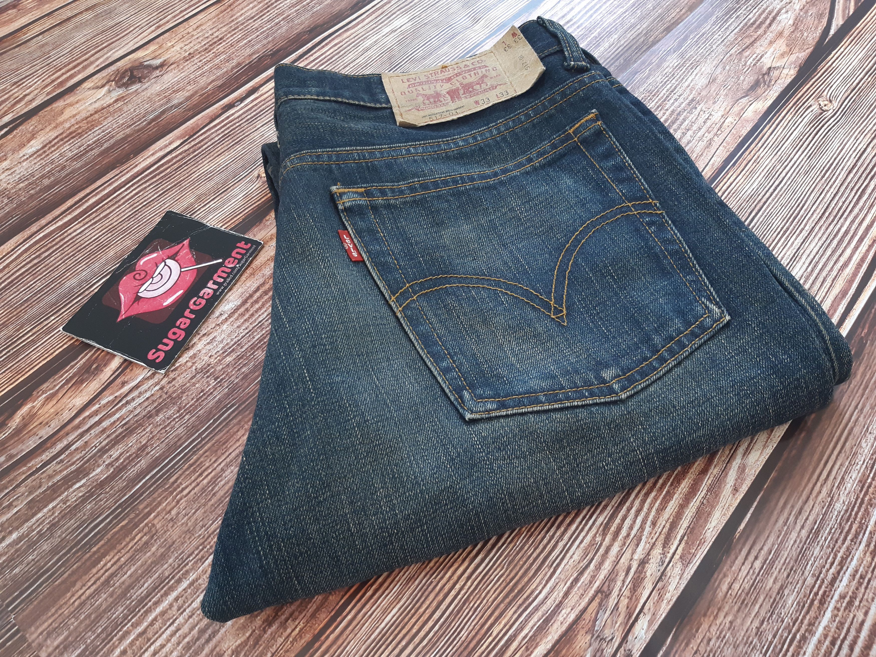 Levi's Levis 517 Jeans Bootcut Distressed Vintage Size US 34 / EU 50 - 11 Thumbnail