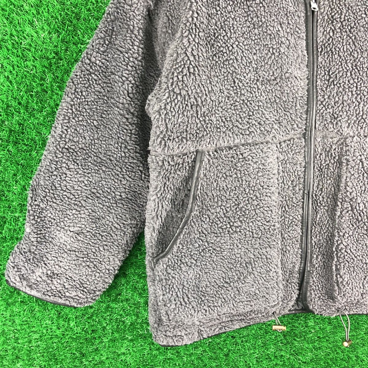 Japanese Brand Vintage Reversible Zipper Cardigan by Ray Cassin Size US L / EU 52-54 / 3 - 9 Thumbnail