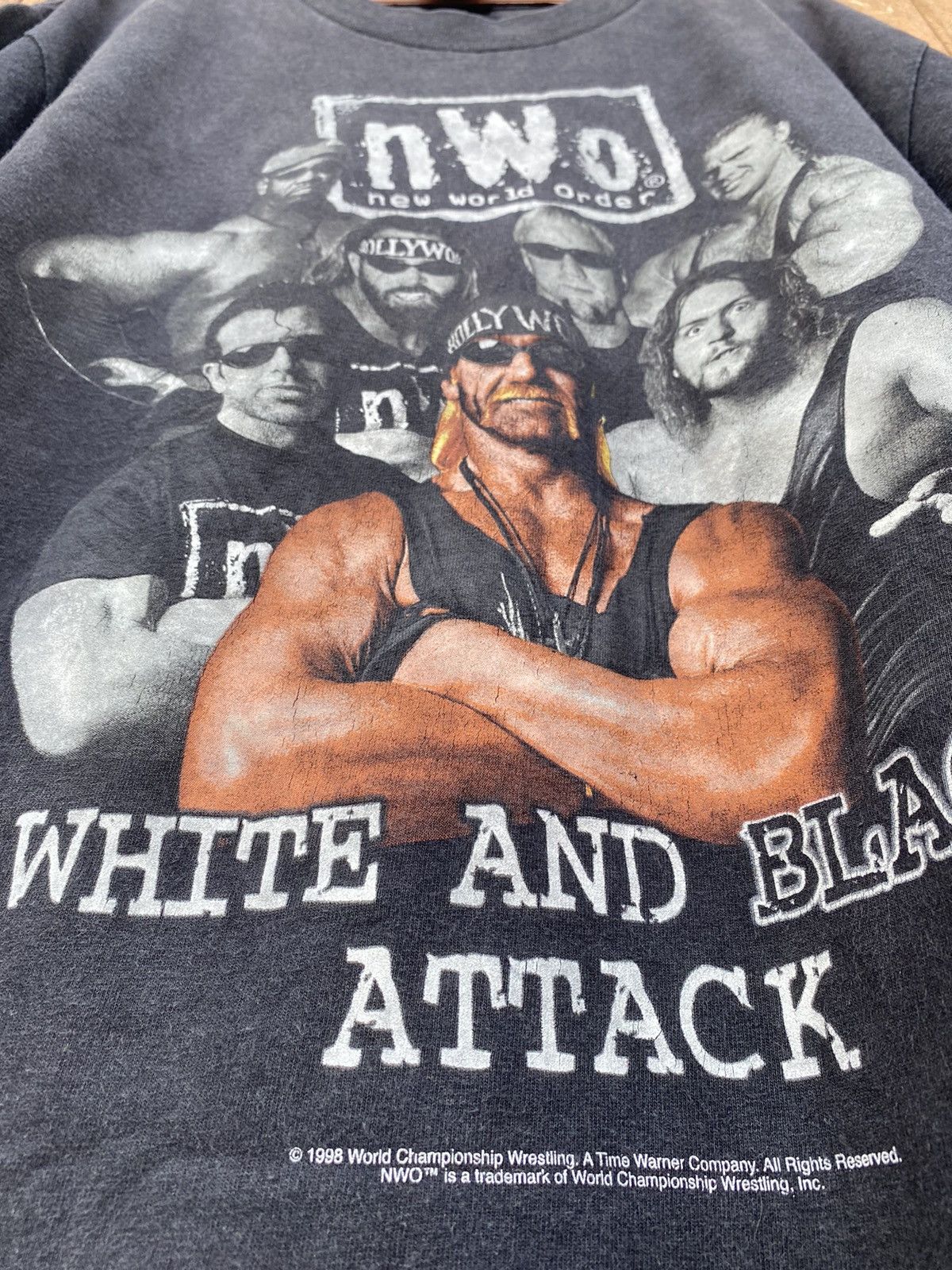 Vintage × WCW/nWo × WWE VINTAGE WWE WWF NWO WRESTLING HOGAN Size US L / EU 52-54 / 3 - 6 Thumbnail