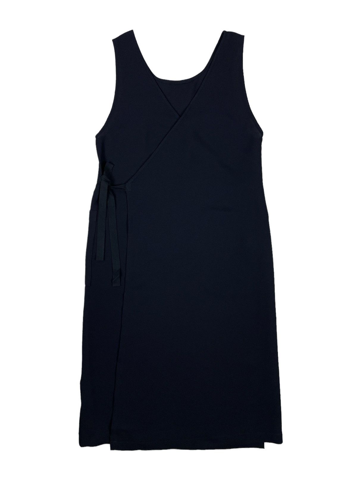 Yohji Yamamoto Yohji’s Wrap Midi Dress Drawstrings Size M / US 6-8 / IT 42-44 - 10 Thumbnail
