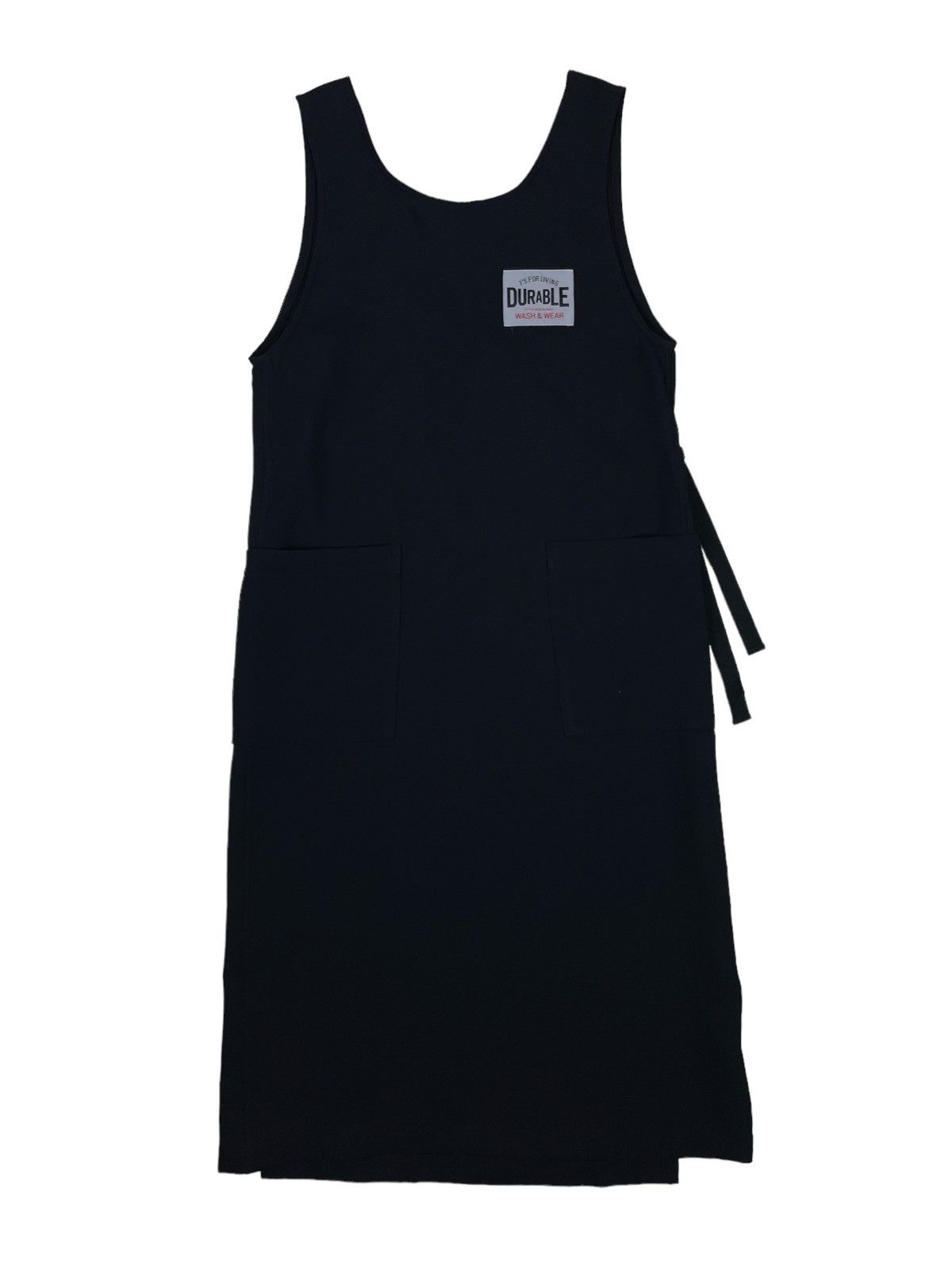 Yohji Yamamoto Yohji’s Wrap Midi Dress Drawstrings Size M / US 6-8 / IT 42-44 - 6 Thumbnail