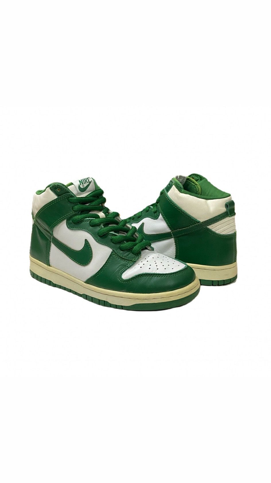 Nike × Vintage 2003 Vintage Nike Dunk High Celtic Green Size US 8 / EU 41 - 1 Thumbnail