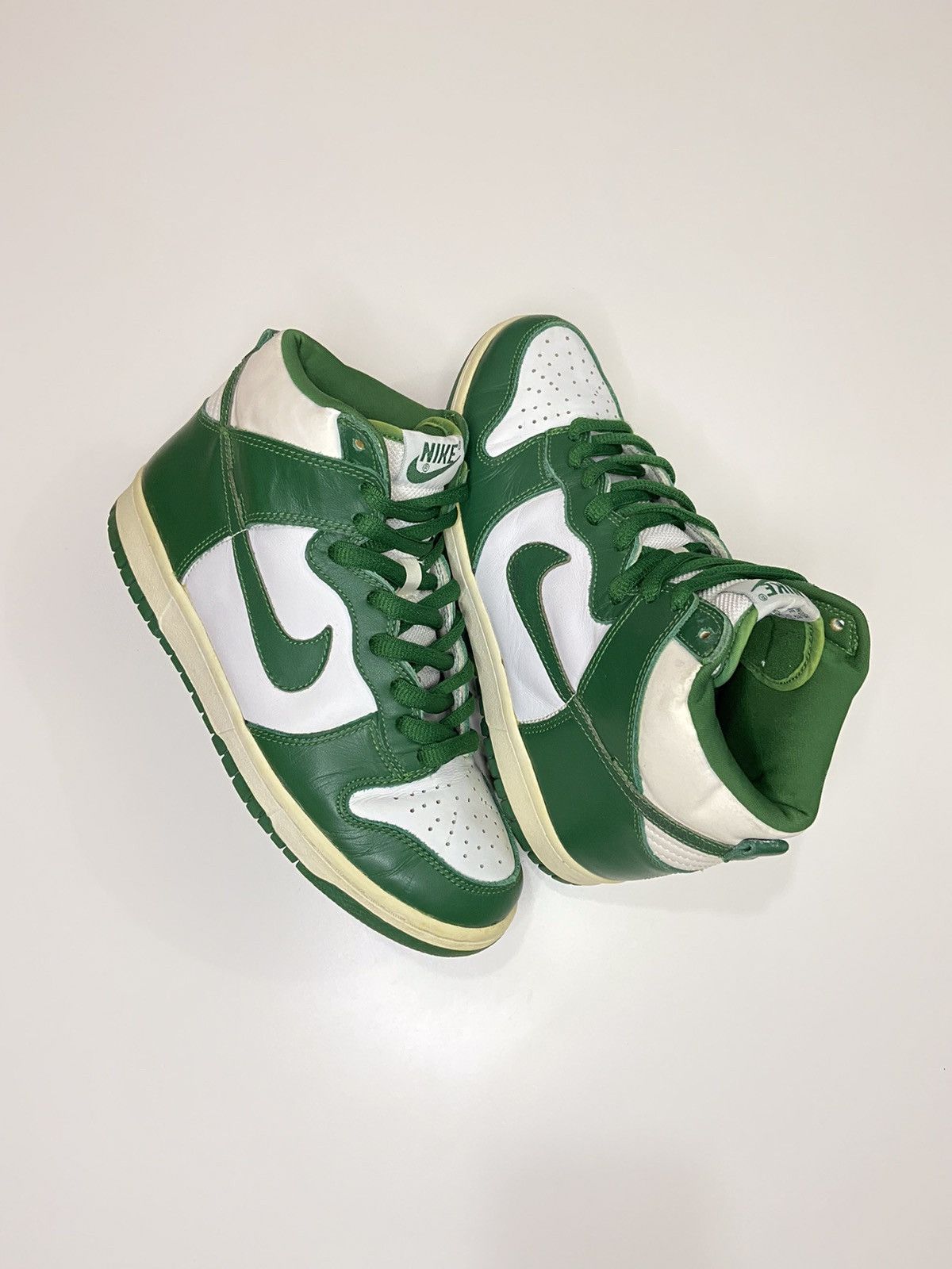 Nike × Vintage 2003 Vintage Nike Dunk High Celtic Green Size US 8 / EU 41 - 2 Thumbnail