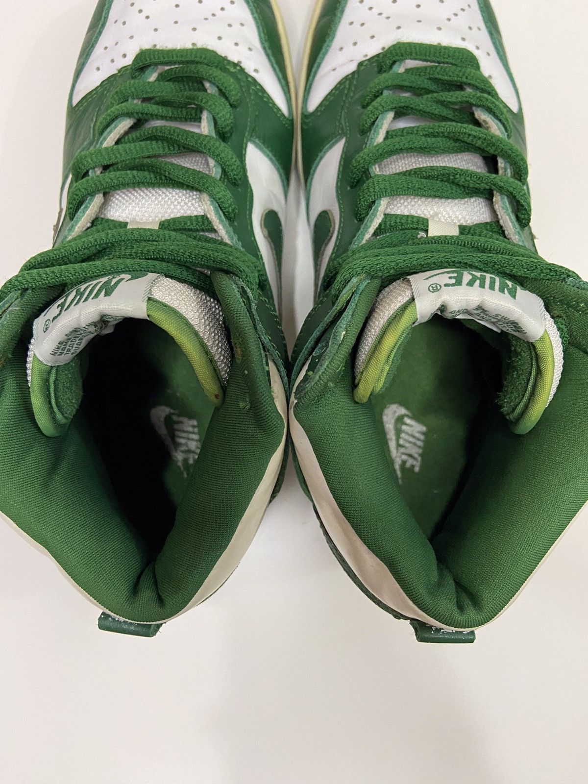 Nike × Vintage 2003 Vintage Nike Dunk High Celtic Green Size US 8 / EU 41 - 7 Thumbnail