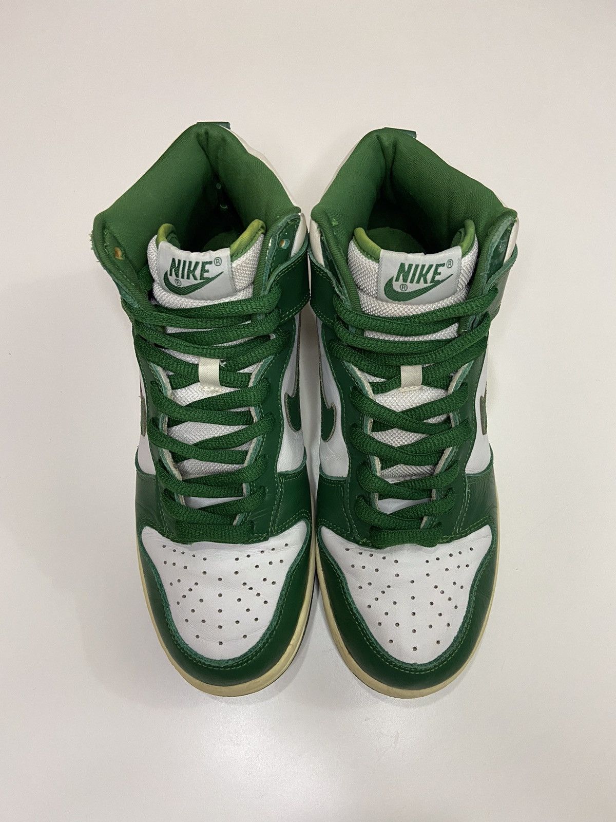 Nike × Vintage 2003 Vintage Nike Dunk High Celtic Green Size US 8 / EU 41 - 3 Thumbnail