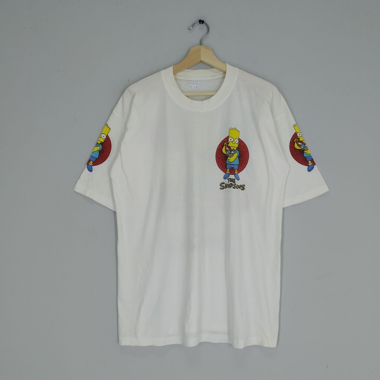 Rap Tees Vintage 90s The Simpsons Matt Groening Animated Cartoon Size US L / EU 52-54 / 3 - 3 Thumbnail