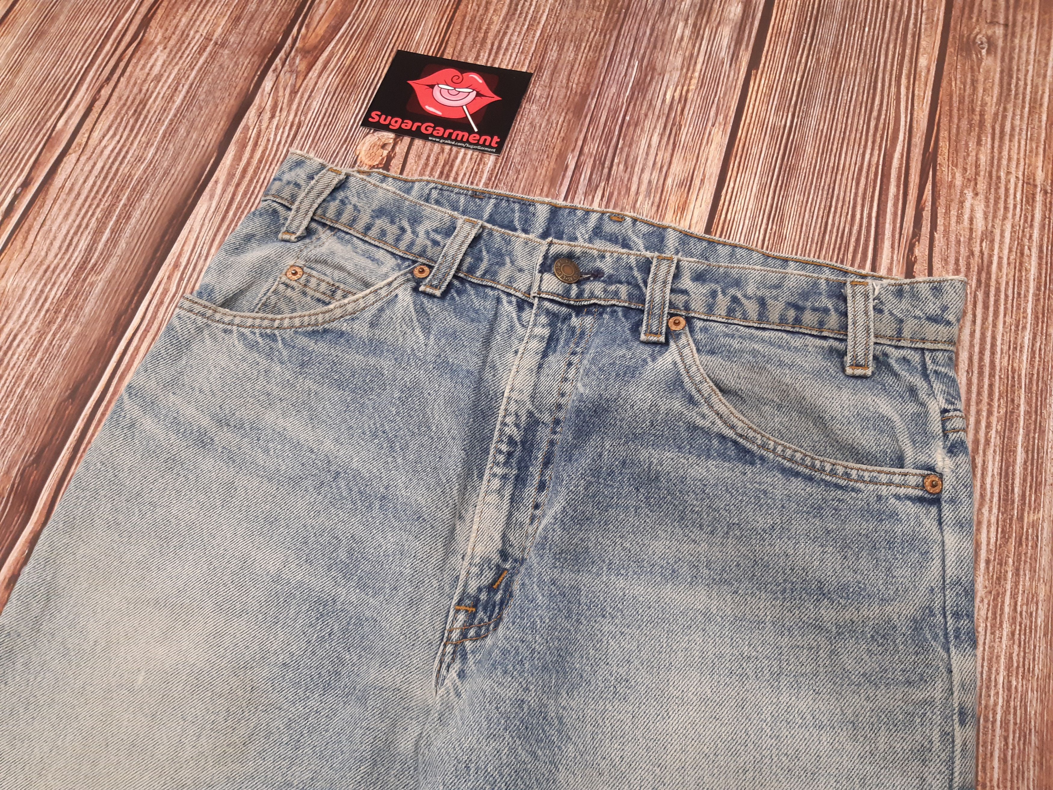 Levi's Levis 517 Jeans Flare Bootcut Orange Tab Size US 33 - 5 Thumbnail