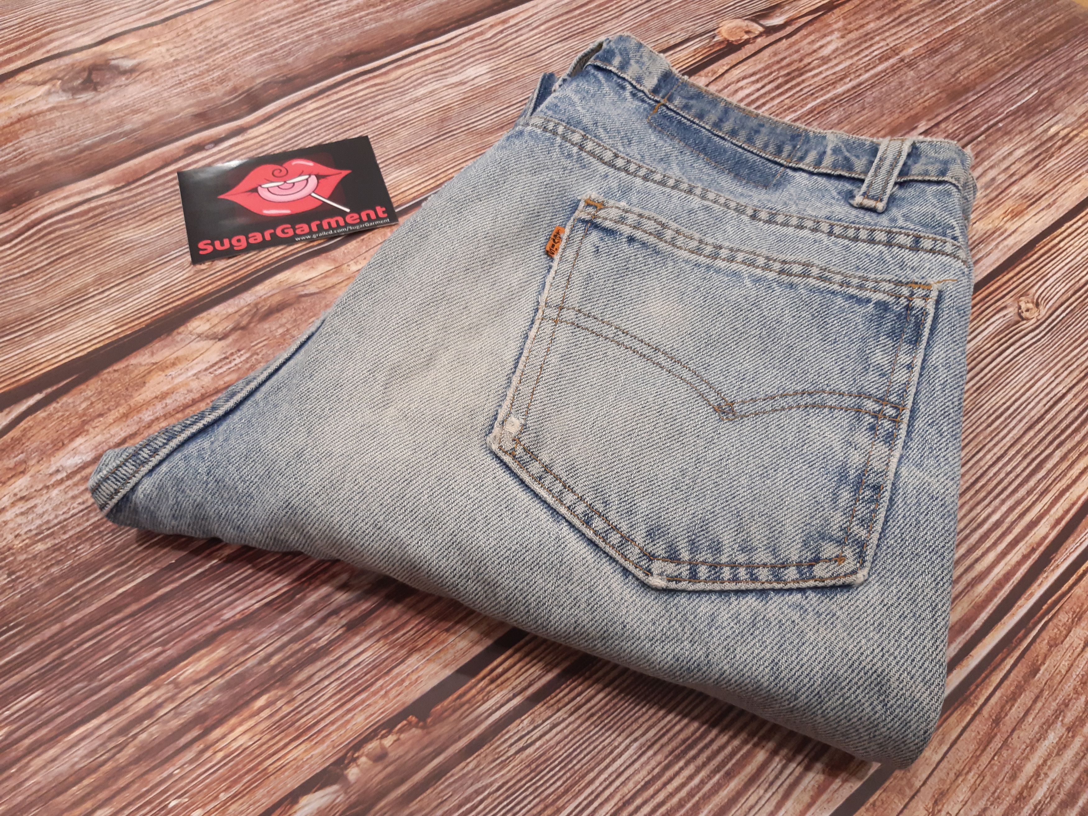 Levi's Levis 517 Jeans Flare Bootcut Orange Tab Size US 33 - 13 Thumbnail