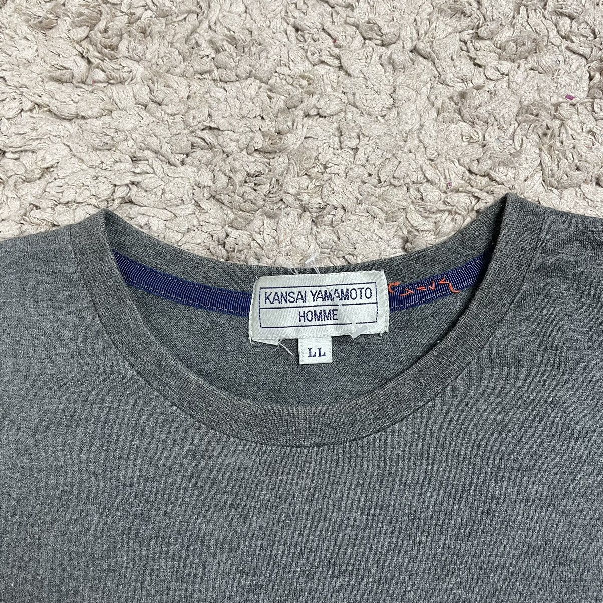 Kansai Yamamoto Vintage Kansai Yamamoto Homme Simple Design T-shirt Size US L / EU 52-54 / 3 - 8 Thumbnail