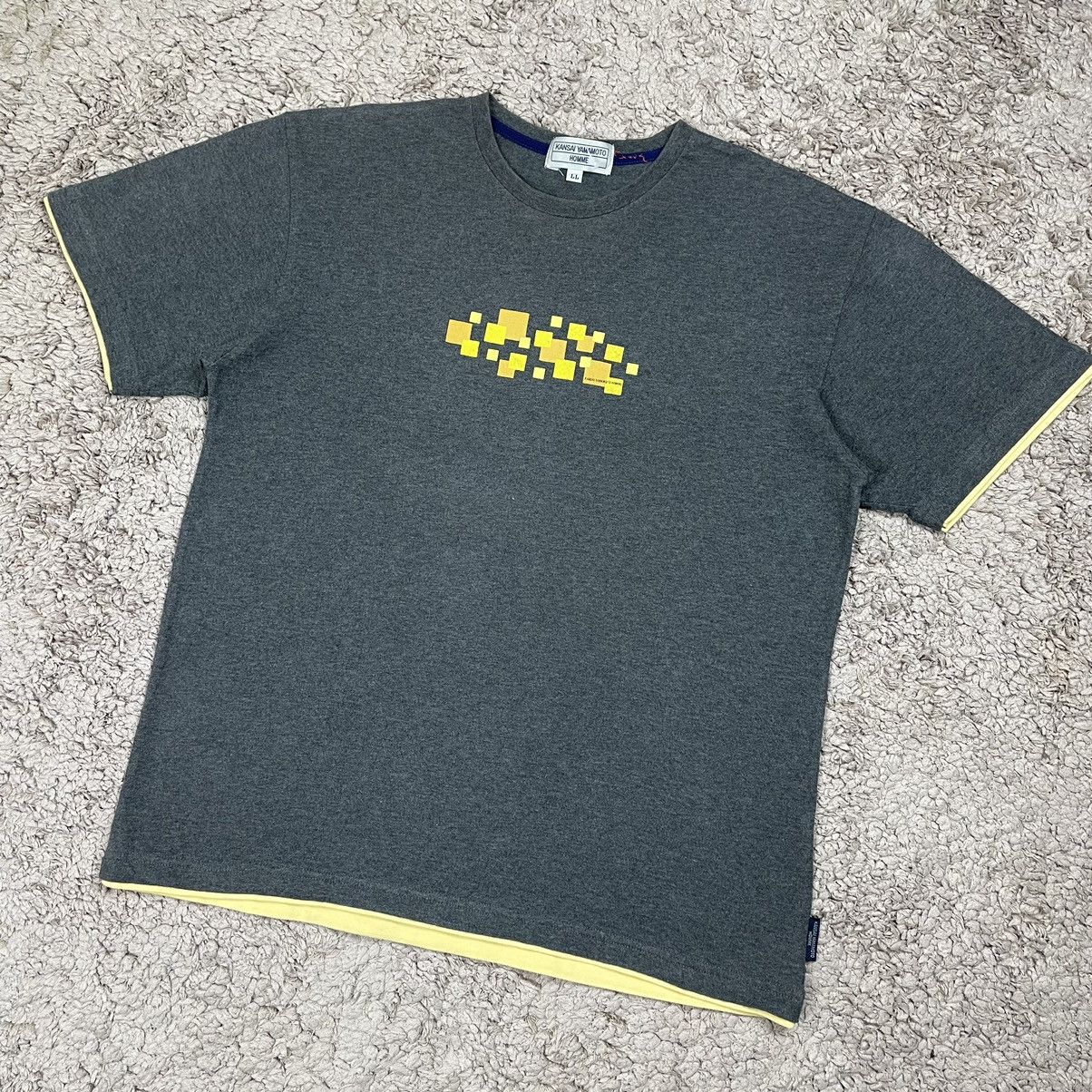 Kansai Yamamoto Vintage Kansai Yamamoto Homme Simple Design T-shirt Size US L / EU 52-54 / 3 - 4 Thumbnail