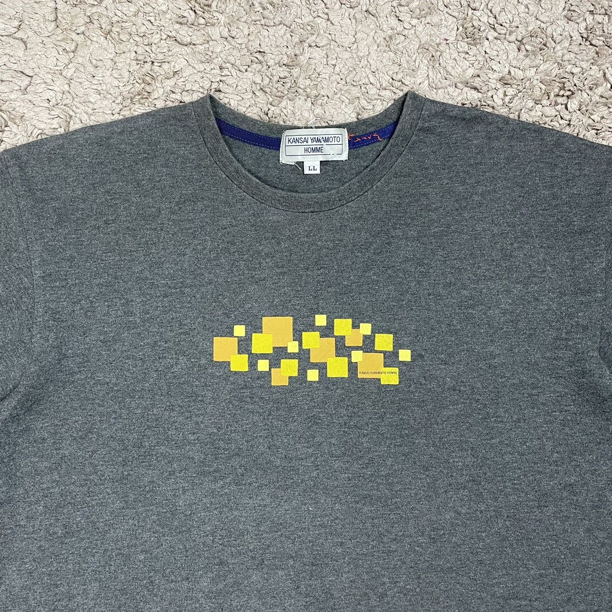Kansai Yamamoto Vintage Kansai Yamamoto Homme Simple Design T-shirt Size US L / EU 52-54 / 3 - 5 Thumbnail