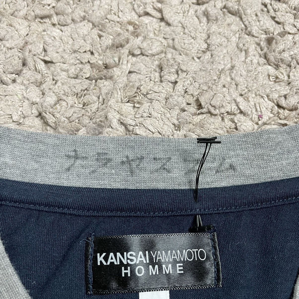 Kansai Yamamoto Vintage Kansai Yamamoto Homme Simple Design T-shirt Size US M / EU 48-50 / 2 - 11 Thumbnail