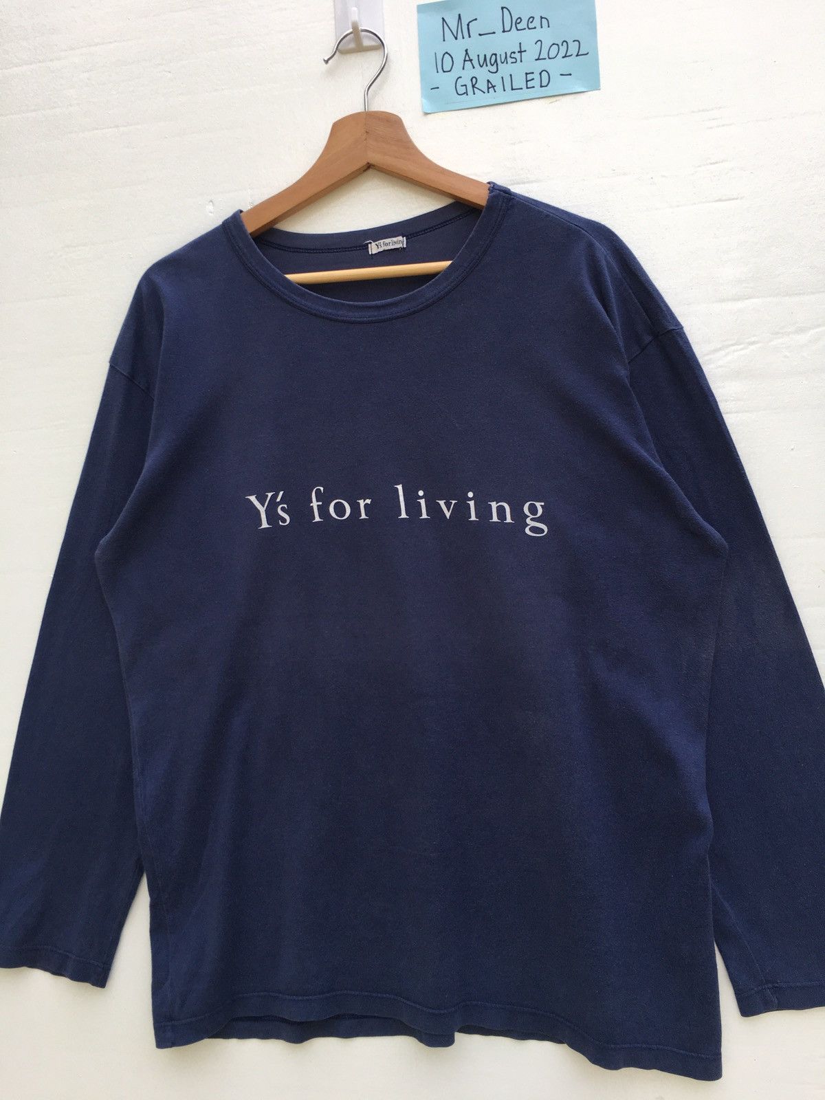 Yohji Yamamoto Rare Vintage Y’s For Living Yohji Yamamoto Longsleeve Shirt Size US L / EU 52-54 / 3 - 7 Thumbnail