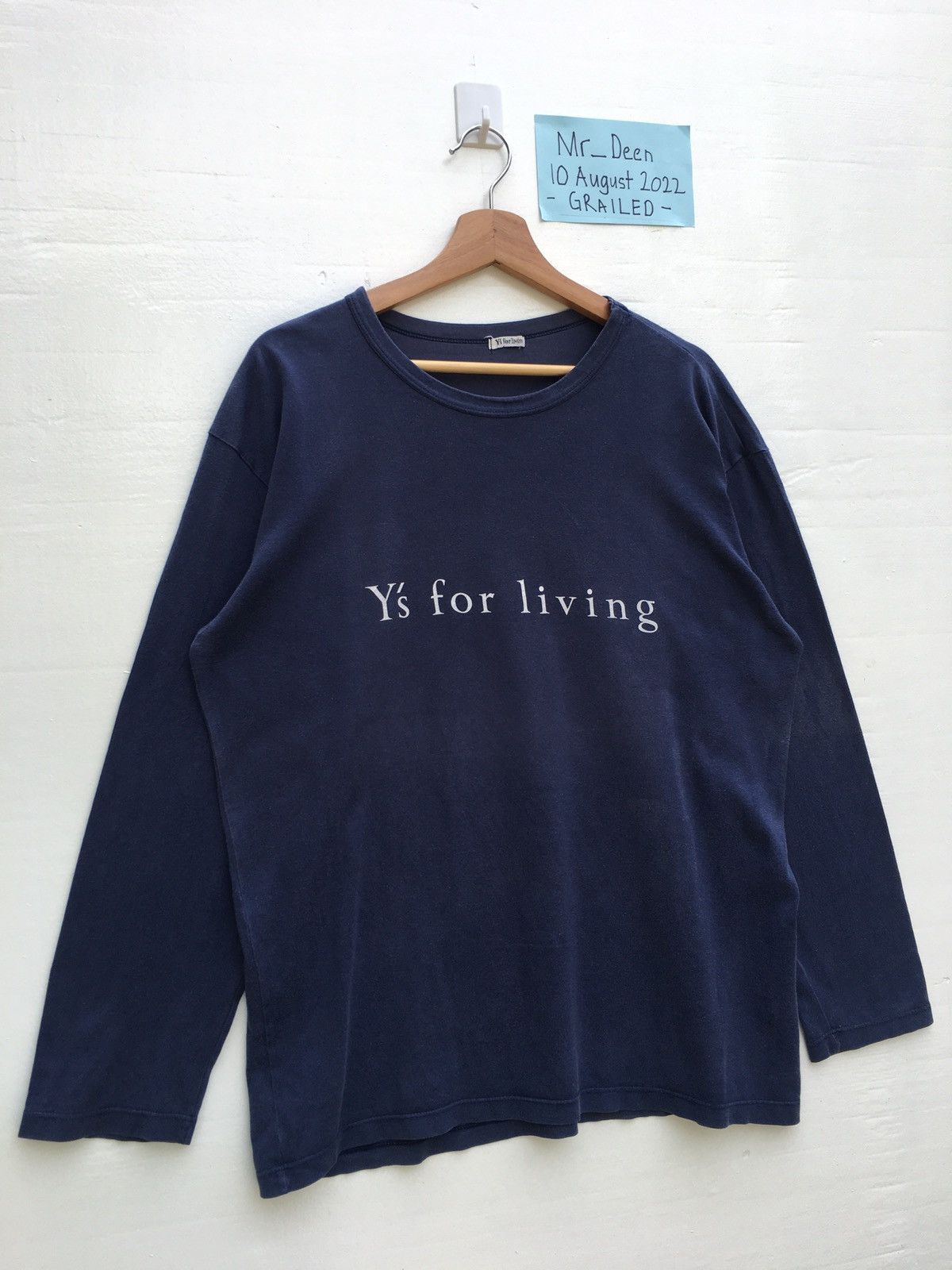 Yohji Yamamoto Rare Vintage Y’s For Living Yohji Yamamoto Longsleeve Shirt Size US L / EU 52-54 / 3 - 3 Thumbnail