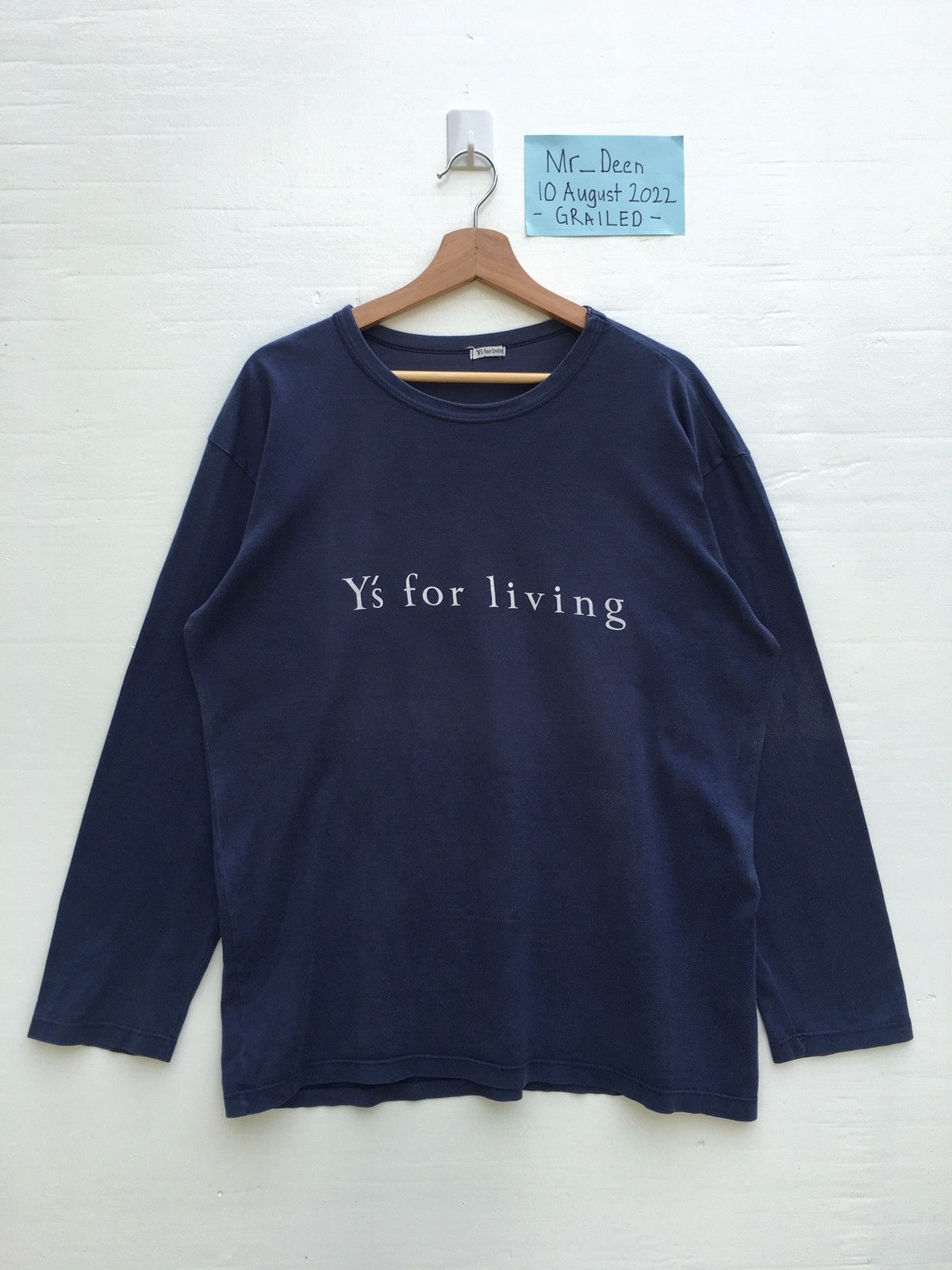 Yohji Yamamoto Rare Vintage Y’s For Living Yohji Yamamoto Longsleeve Shirt Size US L / EU 52-54 / 3 - 2 Thumbnail