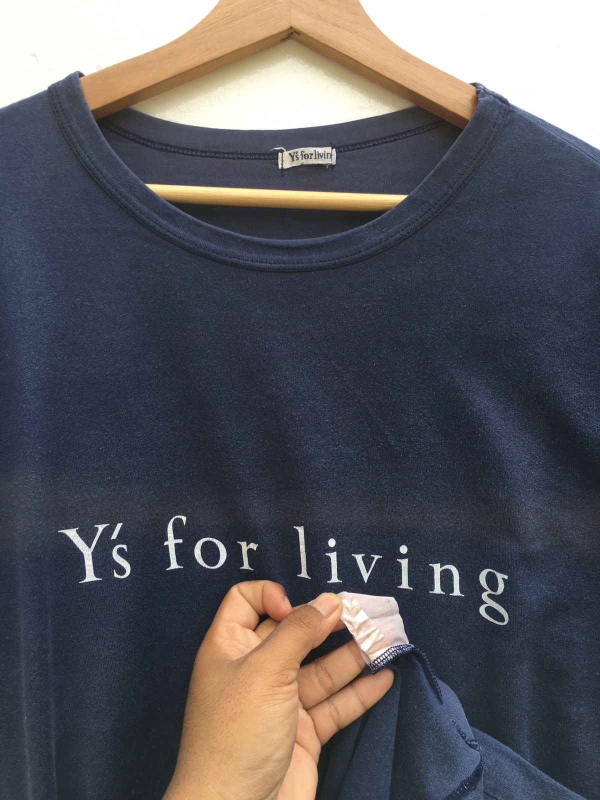 Yohji Yamamoto Rare Vintage Y’s For Living Yohji Yamamoto Longsleeve Shirt Size US L / EU 52-54 / 3 - 10 Thumbnail