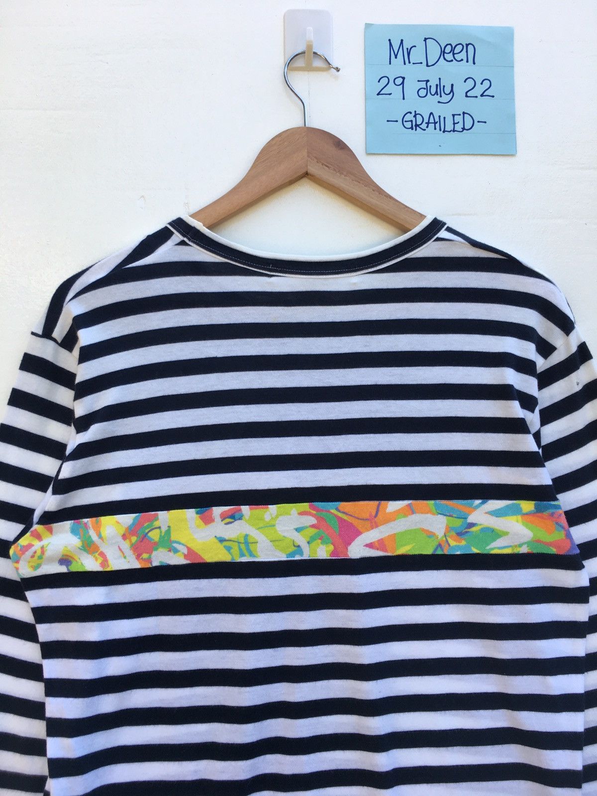 Comme des Garcons Vintage CDG Comme Des Garcons Stripes Longsleeve Shirt Size US M / EU 48-50 / 2 - 17 Thumbnail