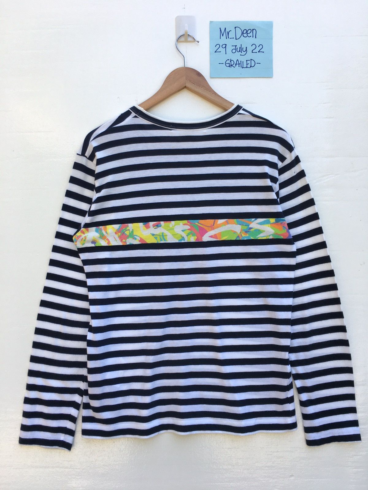 Comme des Garcons Vintage CDG Comme Des Garcons Stripes Longsleeve Shirt Size US M / EU 48-50 / 2 - 13 Thumbnail