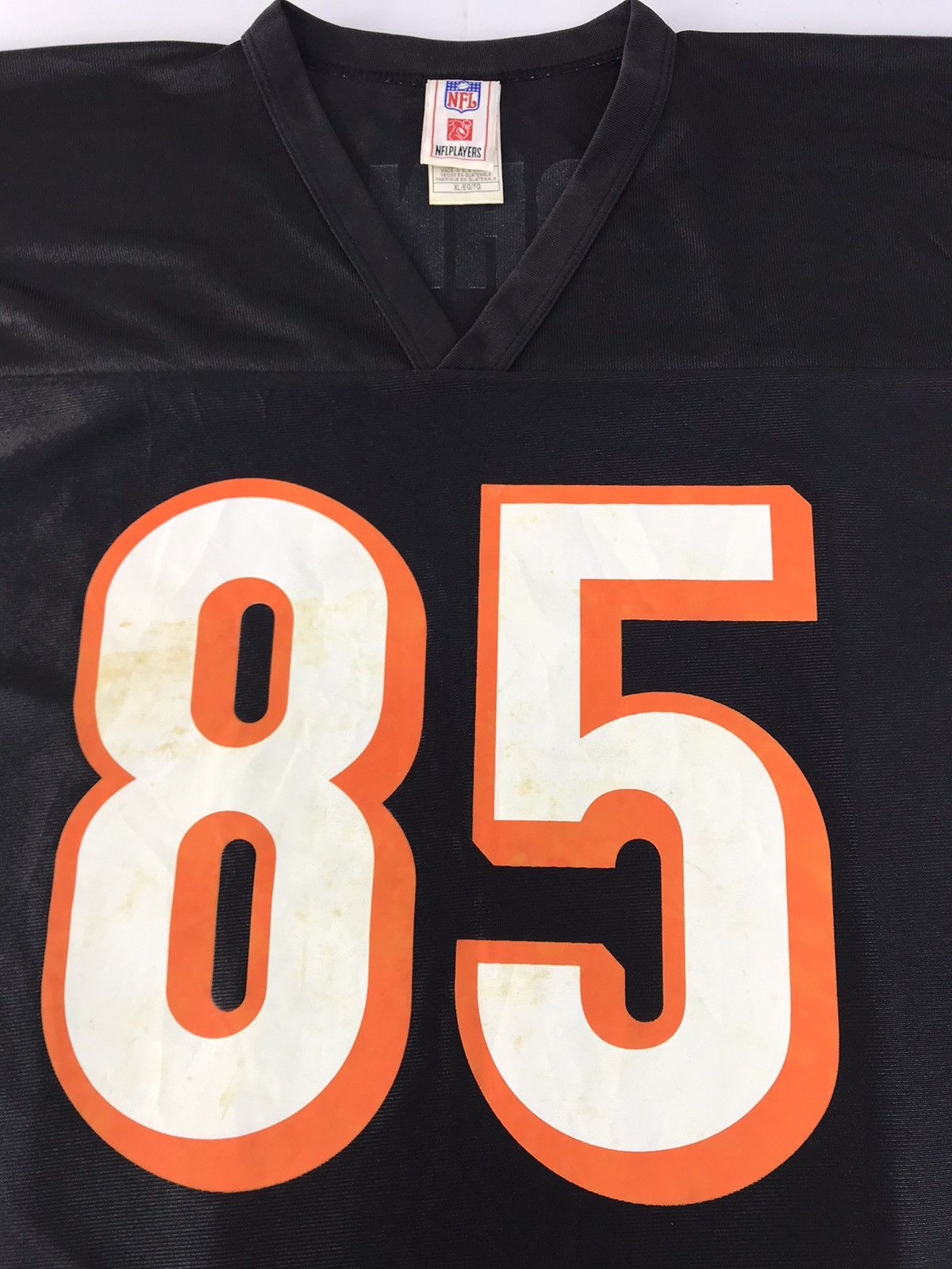 NFL NFL Players Cincinmati Bengals Chad Johnson 85 V Neck Tee Size US XL / EU 56 / 4 - 3 Thumbnail