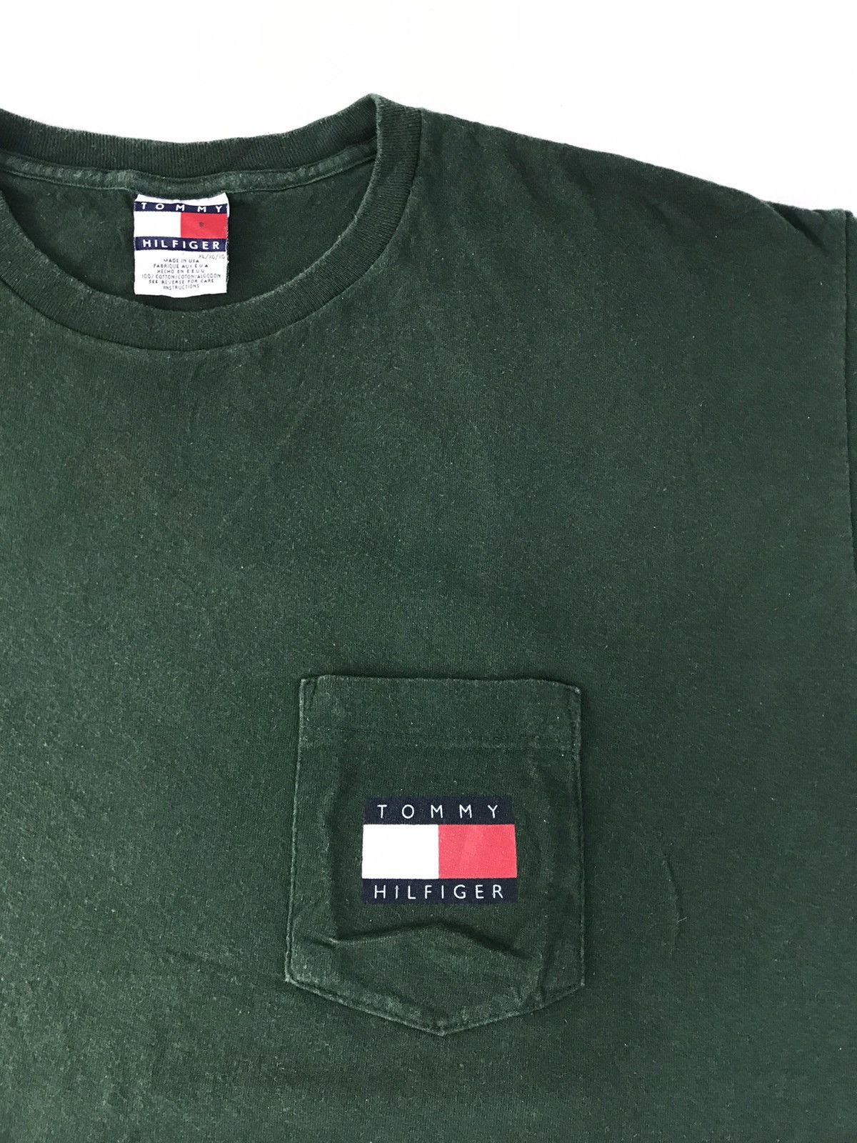 Other Tommy Hilfiger Single Pocket Big Logo Tee T-shirt Printed Size US XXL / EU 58 / 5 - 4 Thumbnail