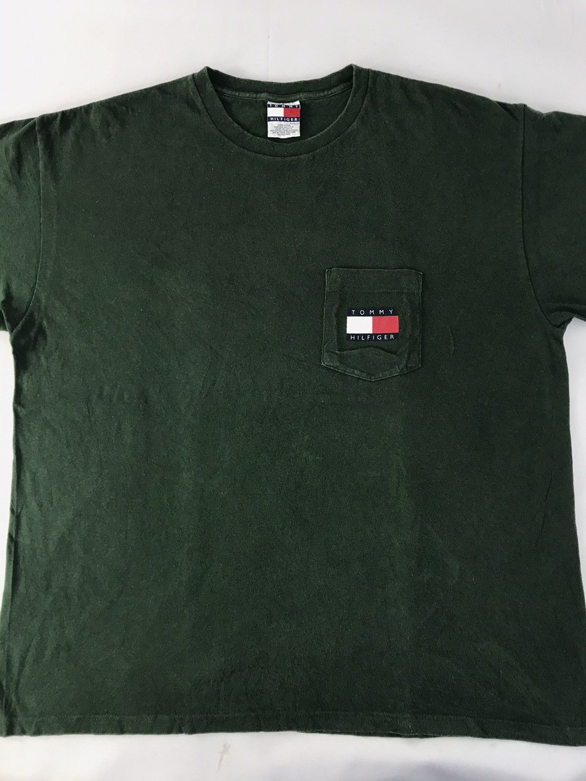 Other Tommy Hilfiger Single Pocket Big Logo Tee T-shirt Printed Size US XXL / EU 58 / 5 - 3 Thumbnail