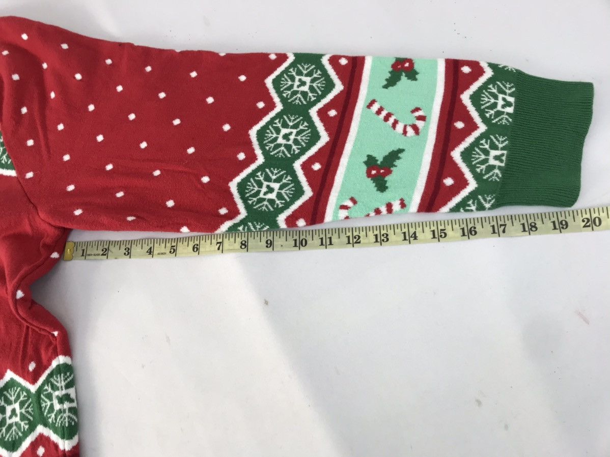 Disney Mickey Mouse Navajo Snow Flakes Winter Character Fleece Size XL / US 12-14 / IT 48-50 - 12 Thumbnail