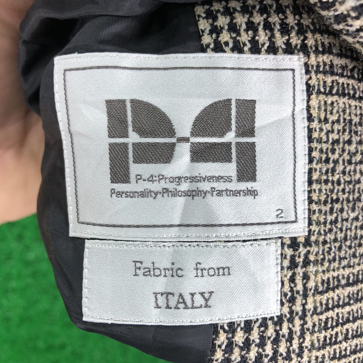 Vintage Vintage 80's Wool Cardi Coat Women Fabric from Italy Size M / US 6-8 / IT 42-44 - 12 Thumbnail