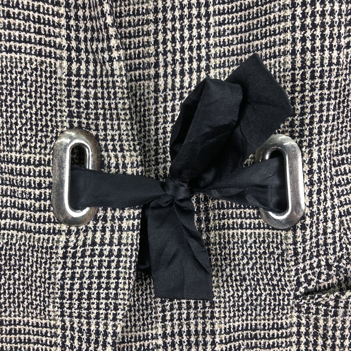 Vintage Vintage 80's Wool Cardi Coat Women Fabric from Italy Size M / US 6-8 / IT 42-44 - 7 Thumbnail