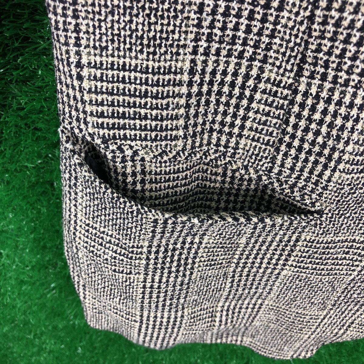 Vintage Vintage 80's Wool Cardi Coat Women Fabric from Italy Size M / US 6-8 / IT 42-44 - 8 Thumbnail