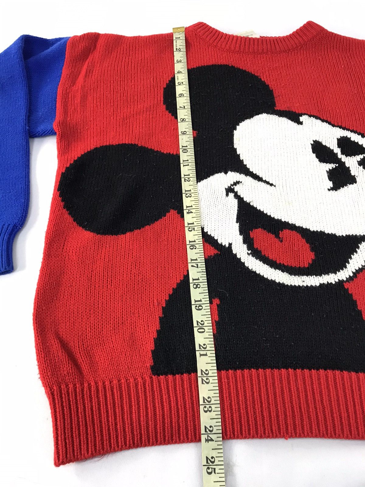 Disney Disney Mickey Mouse Colour Block Big Character Knit Wear Size US XL / EU 56 / 4 - 8 Thumbnail