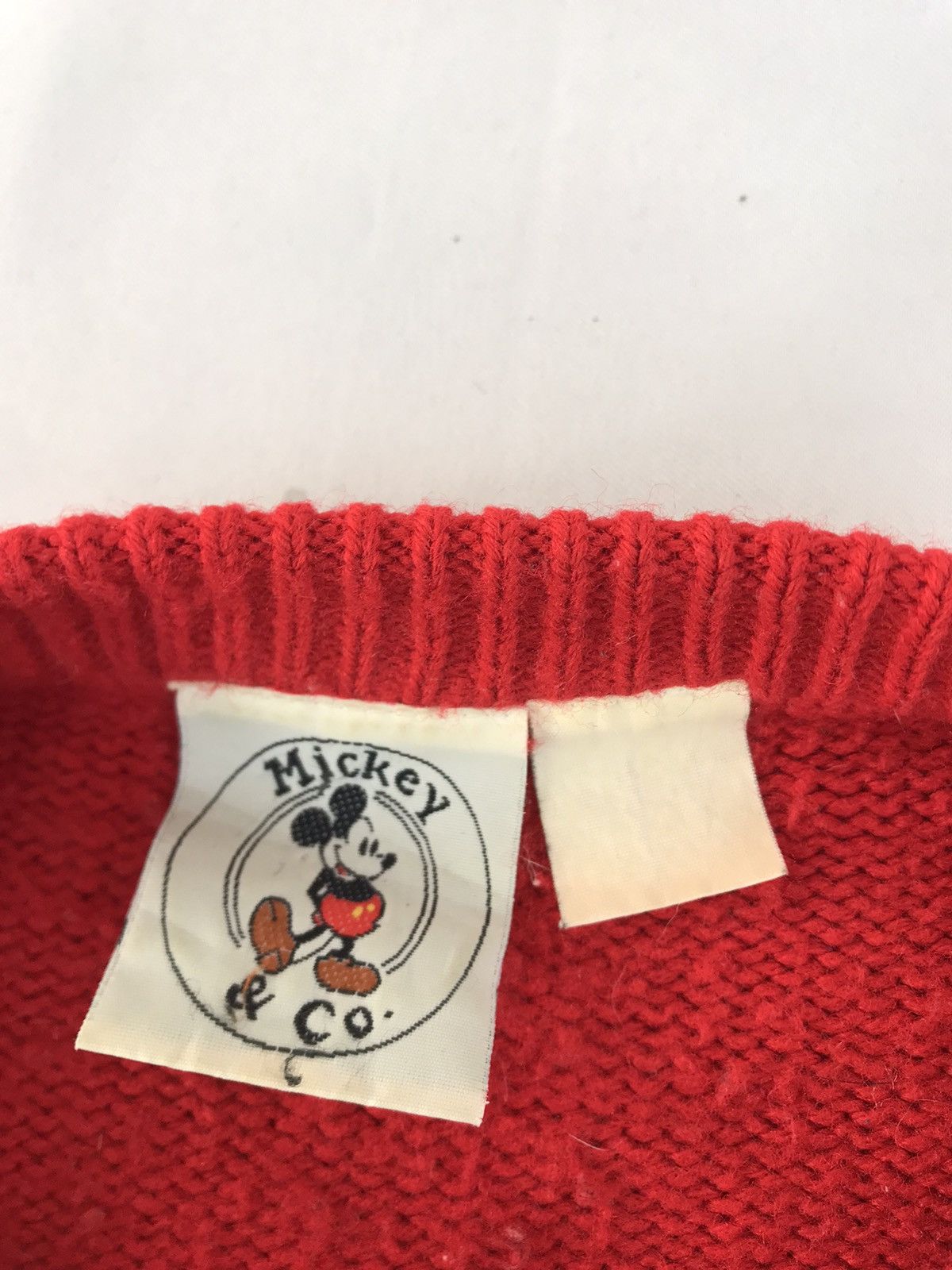 Disney Disney Mickey Mouse Colour Block Big Character Knit Wear Size US XL / EU 56 / 4 - 4 Thumbnail
